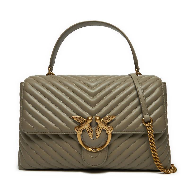 Handtasche Pinko Love Lady Puff Big Cl . AI 23-24 PLTT 100042 A0GK Grau von pinko