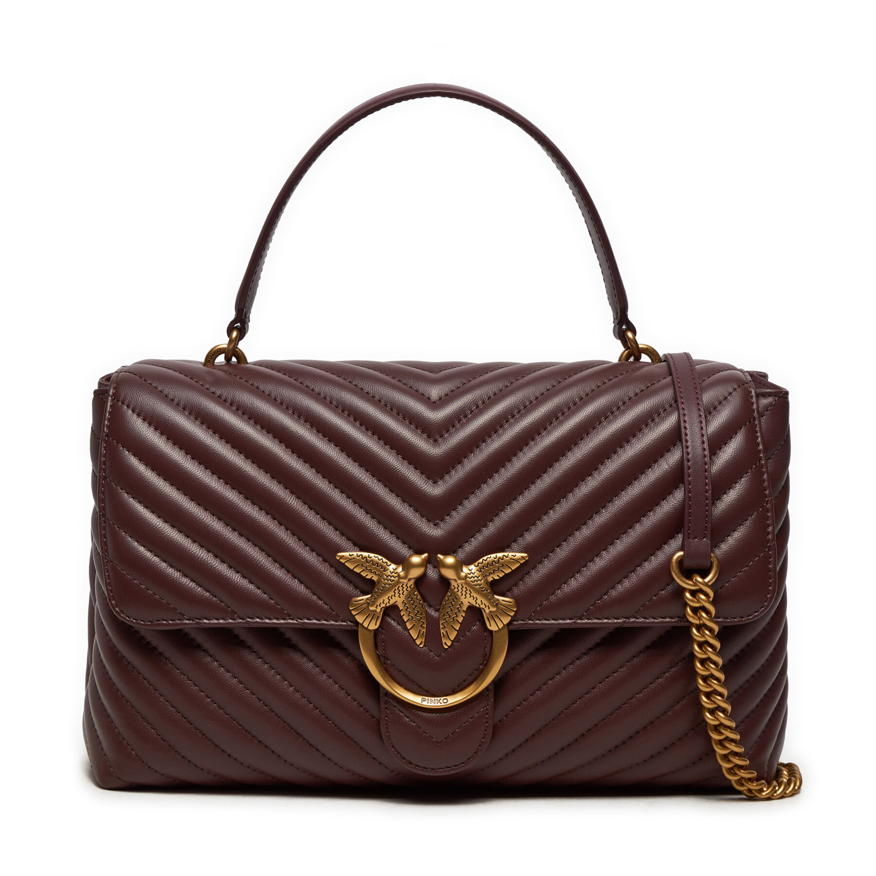 Handtasche Pinko Love Lady Puff Big Cl 100042 A0GK Braun Handtasche Pinko Love Lady Puff Big Cl 100042 A0GK Braun von pinko