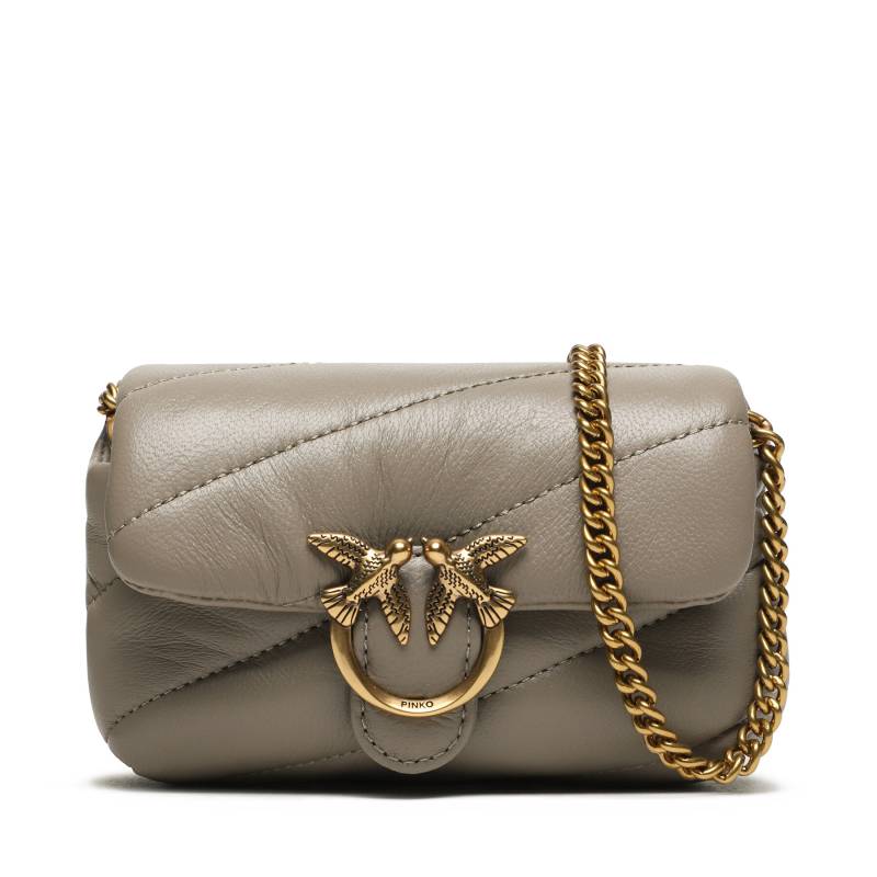 Handtasche Pinko Love Micro Puff C AI 23-24 PCPL 100041 A0F2 Beige von pinko