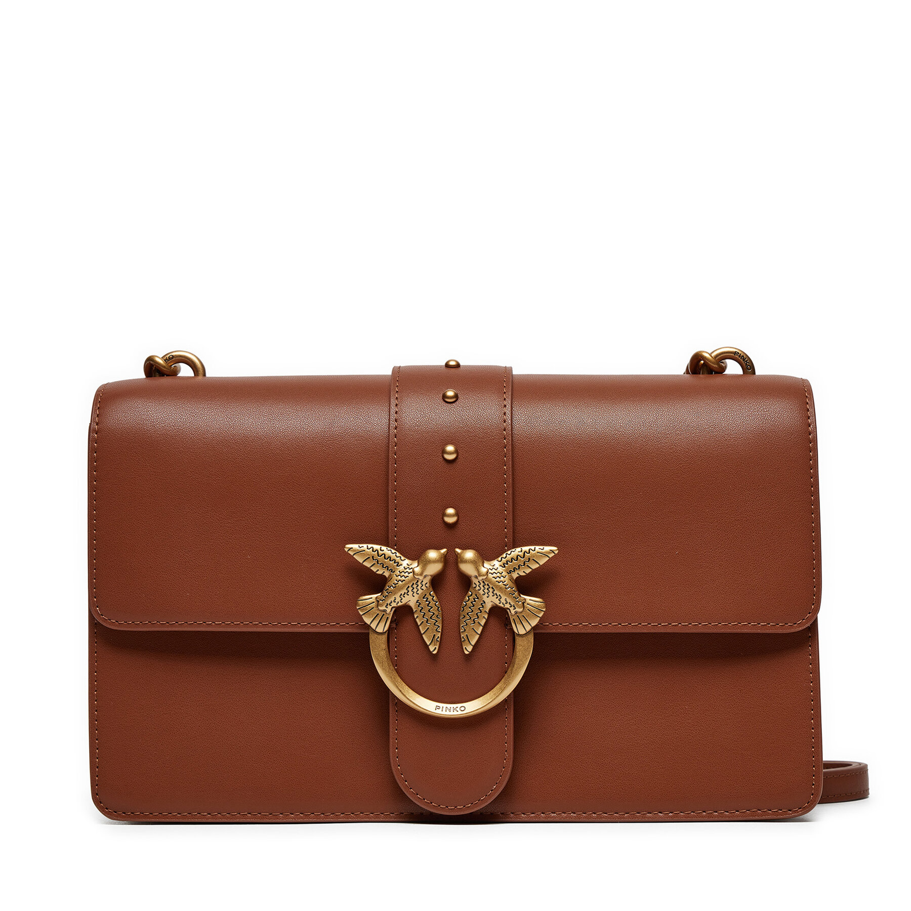 Handtasche Pinko Love One Classic Cl AI 24-25 PLTT 100053 A0F1 Braun Handtasche Pinko Love One Classic Cl AI 24-25 PLTT 100053 A0F1 Braun von pinko