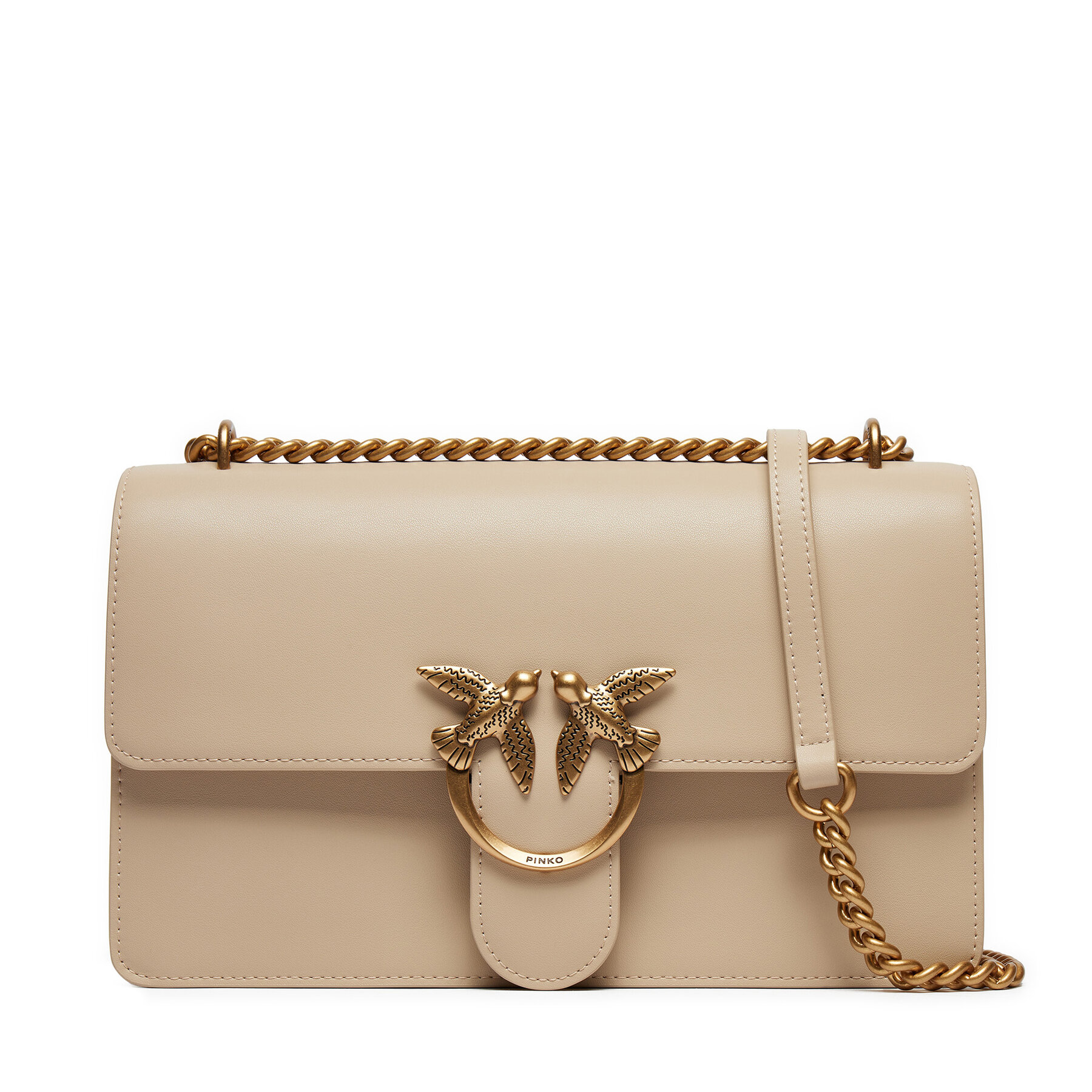 Handtasche Pinko Love One Classic Dc AI 24-25 PLTT 100941 A0F1 Beige Handtasche Pinko Love One Classic Dc AI 24-25 PLTT 100941 A0F1 Beige von pinko
