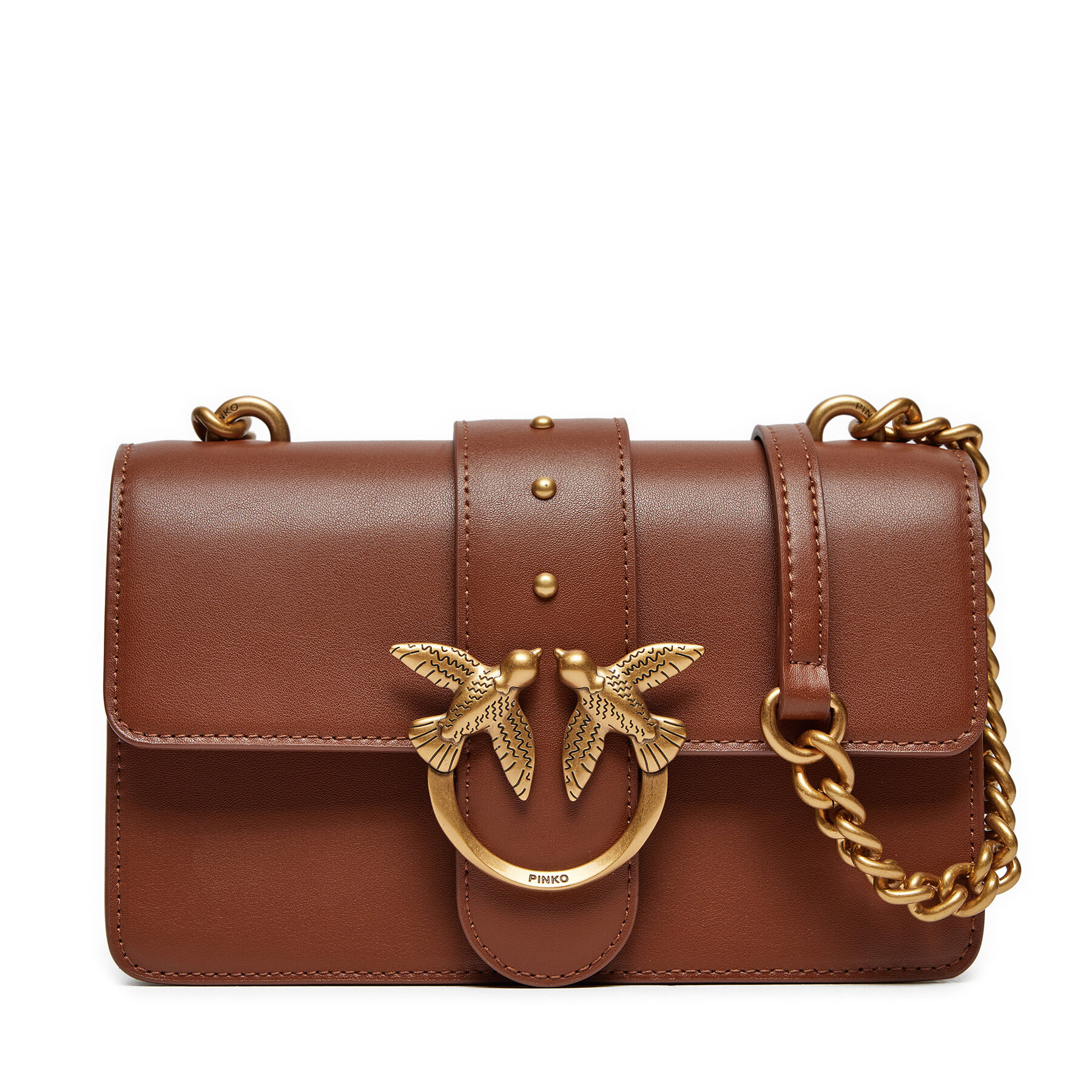 Handtasche Pinko Love One Mini 100059 A0F1 L48Q Braun Handtasche Pinko Love One Mini 100059 A0F1 L48Q Braun von pinko