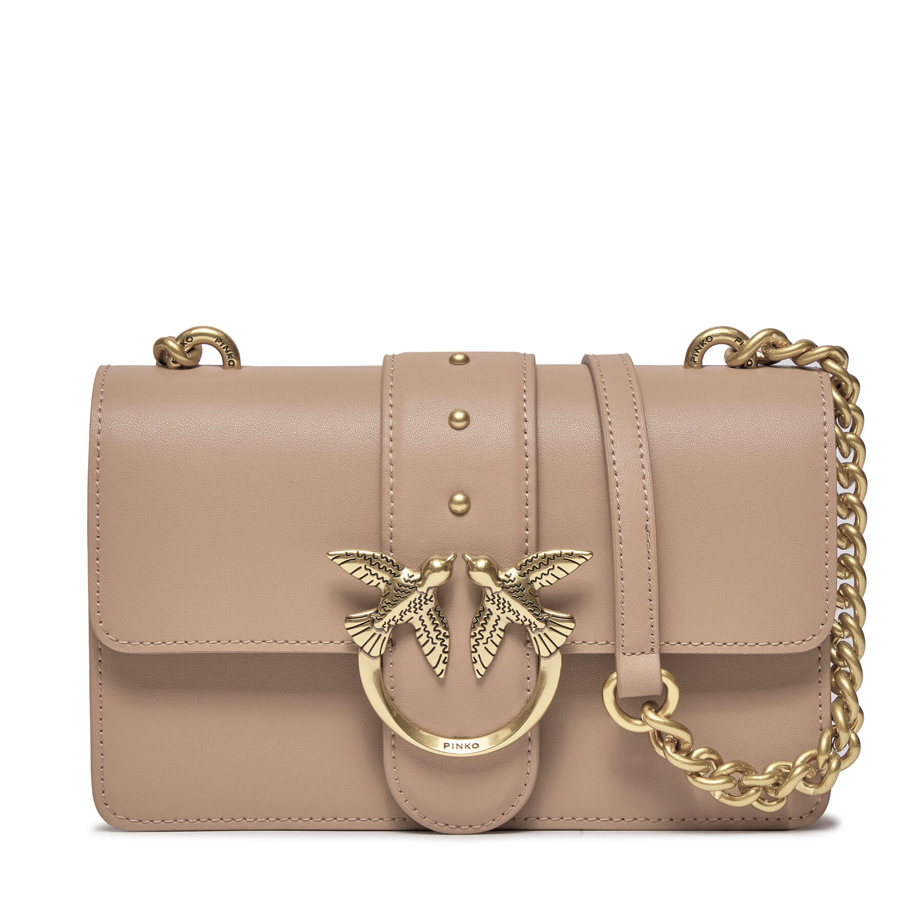 Handtasche PINKO Love One Mini Cl AI 23-24 PLTT 100059 A0F1 Beige Handtasche PINKO Love One Mini Cl AI 23-24 PLTT 100059 A0F1 Beige von pinko