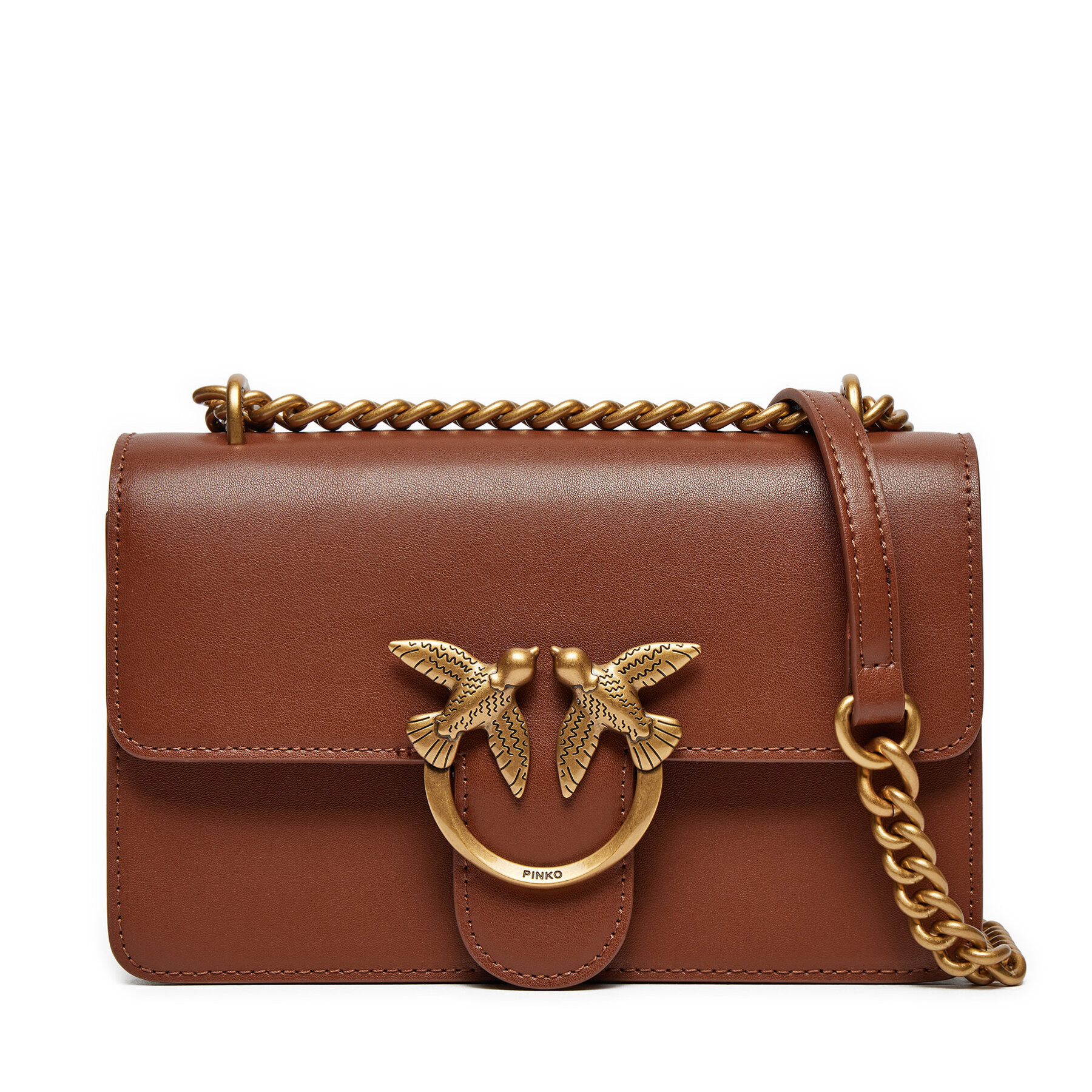 Handtasche Pinko Love One Mini Dc AI 24-25 PLTT 100074 A0F1 Braun Handtasche Pinko Love One Mini Dc AI 24-25 PLTT 100074 A0F1 Braun von pinko
