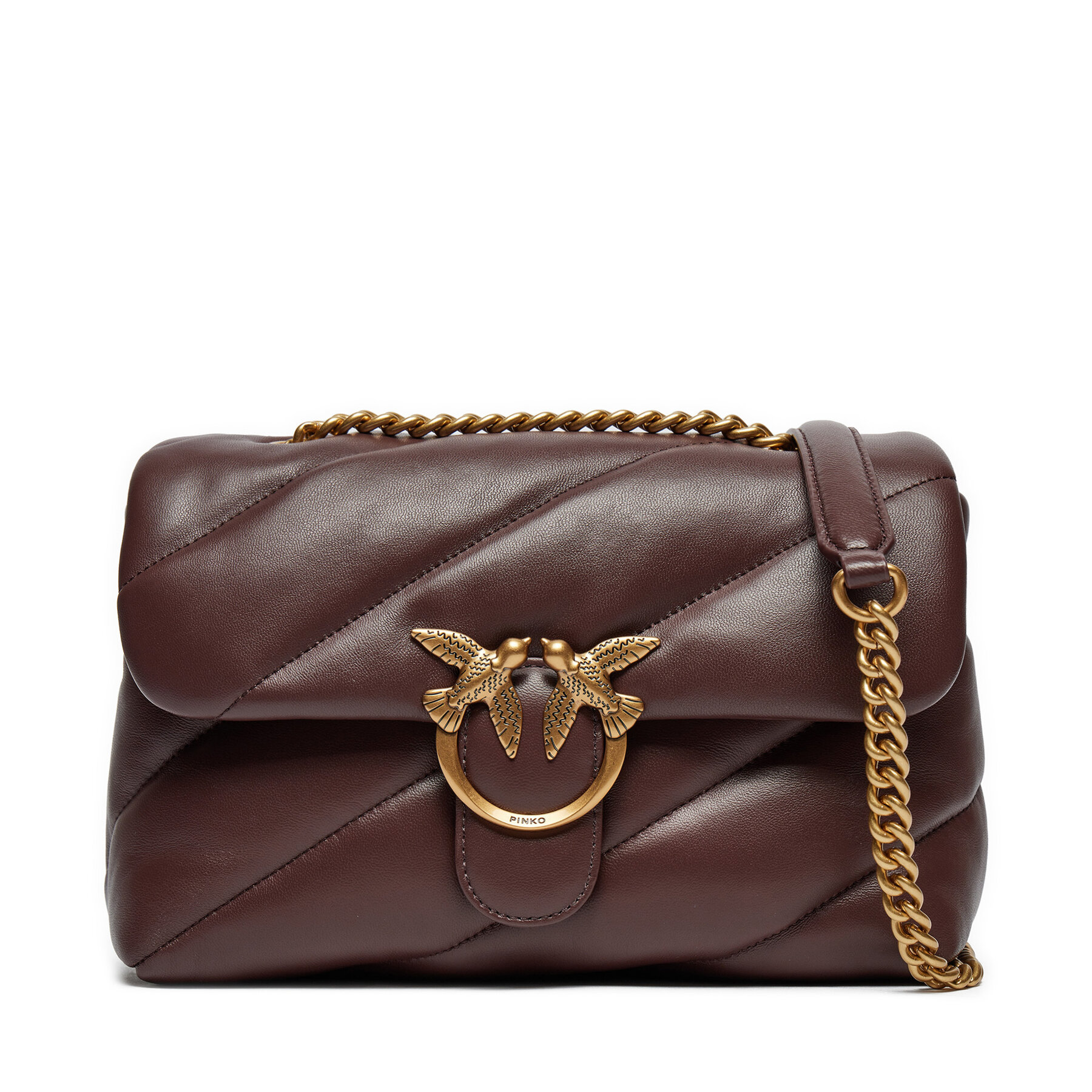 Handtasche PINKO Love Puff Classic Cl 100038 A0F2 L86Q Braun Handtasche PINKO Love Puff Classic Cl 100038 A0F2 L86Q Braun von pinko