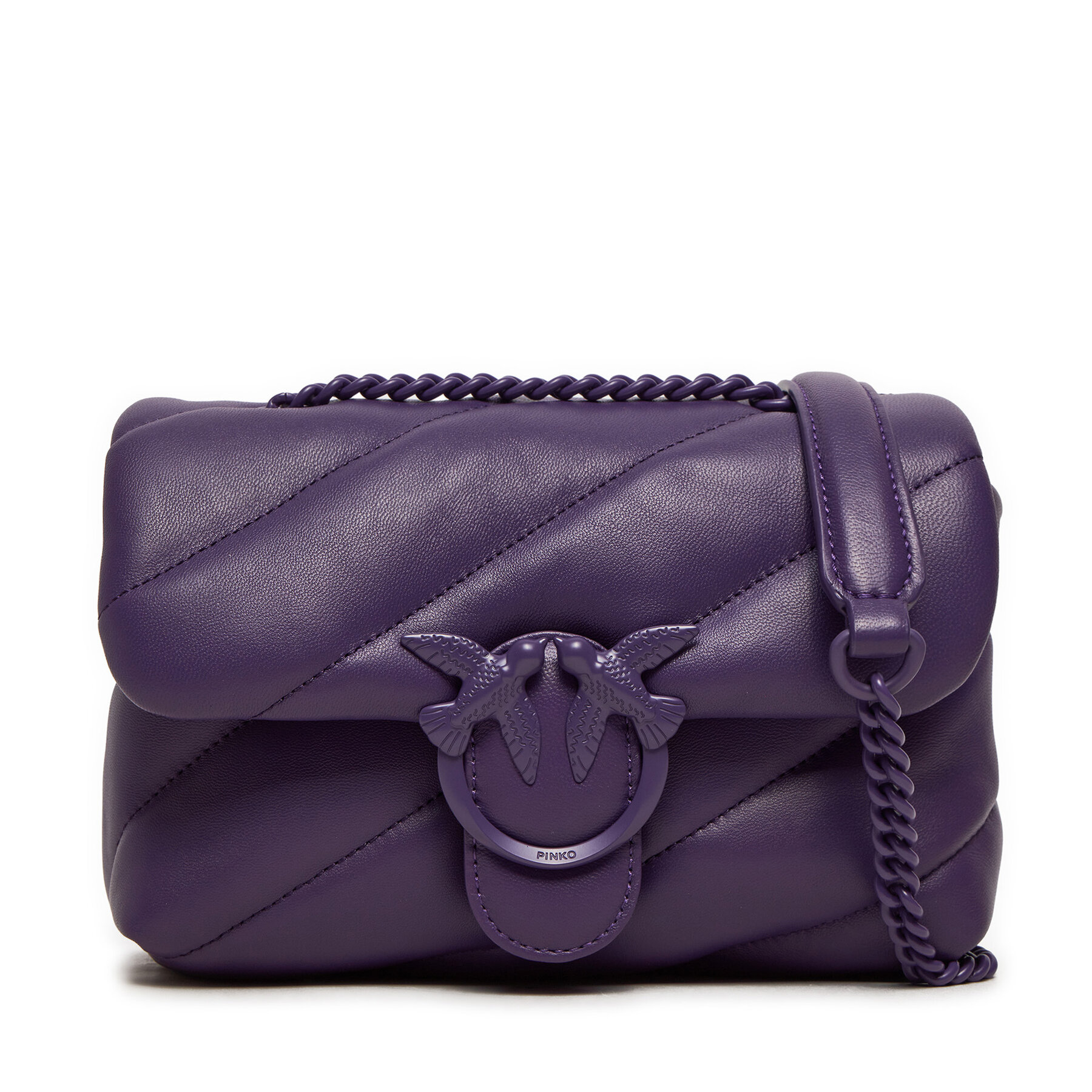 Handtasche Pinko Love Puff Mini Cl AI 24-25 PLTT 100039 A1JO Violett von pinko