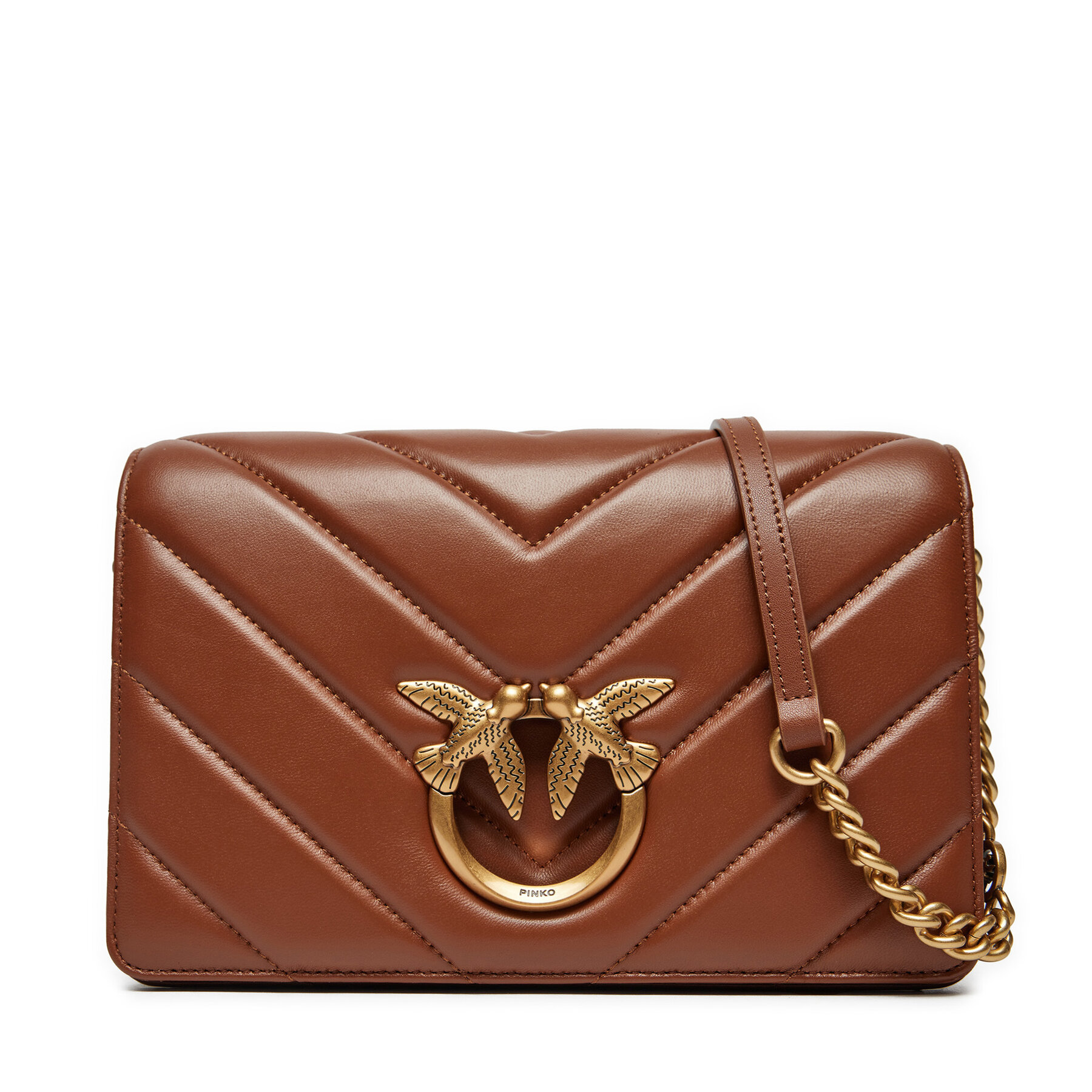 Handtasche Pinko Lowe Click Classic 100063 A136 Braun Handtasche Pinko Lowe Click Classic 100063 A136 Braun von pinko