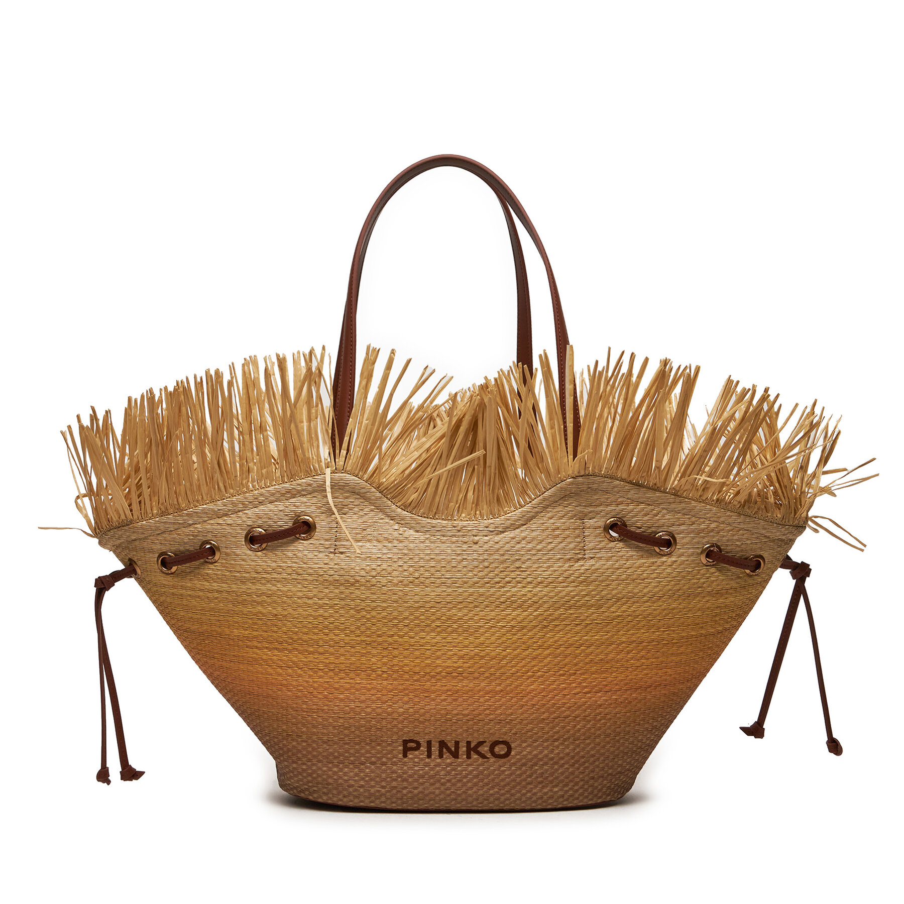 Handtasche Pinko Pagoda Extra Shopper . PE 24 PLTT 102911 A1R6 Beige von pinko