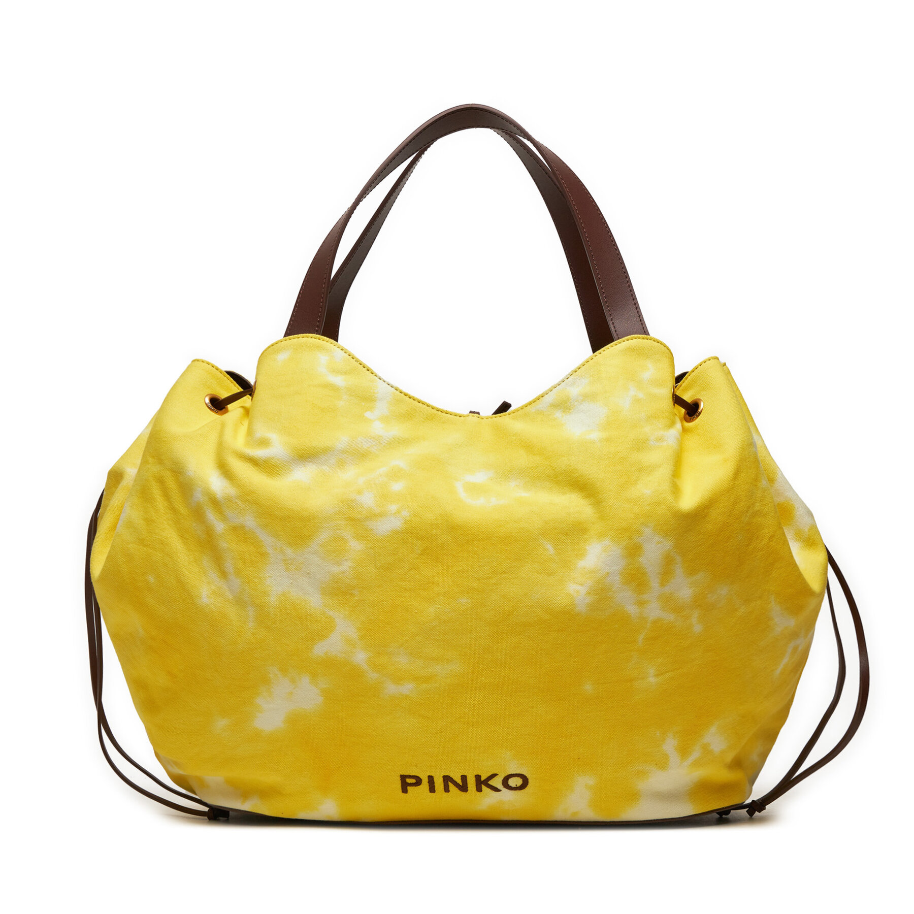 Handtasche Pinko Pagoda Extra Shopper PE 24 PLTT 102911 A1MB Gelb Handtasche Pinko Pagoda Extra Shopper PE 24 PLTT 102911 A1MB Gelb von pinko
