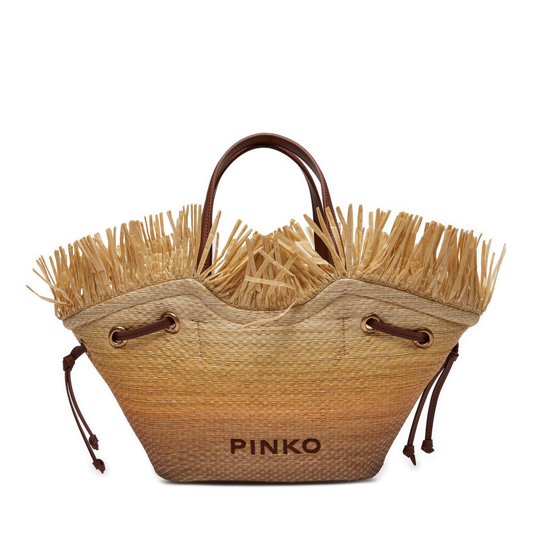 Handtasche Pinko Pagoda Small Shopper . PE 24 PLTT 102910 A1R6 Beige von pinko