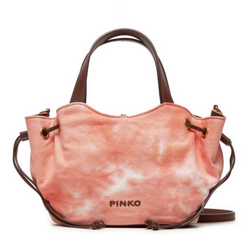 Handtasche Pinko Pagoda Small Shopper PE 24 PLTT 102910 A1MB Orange von pinko