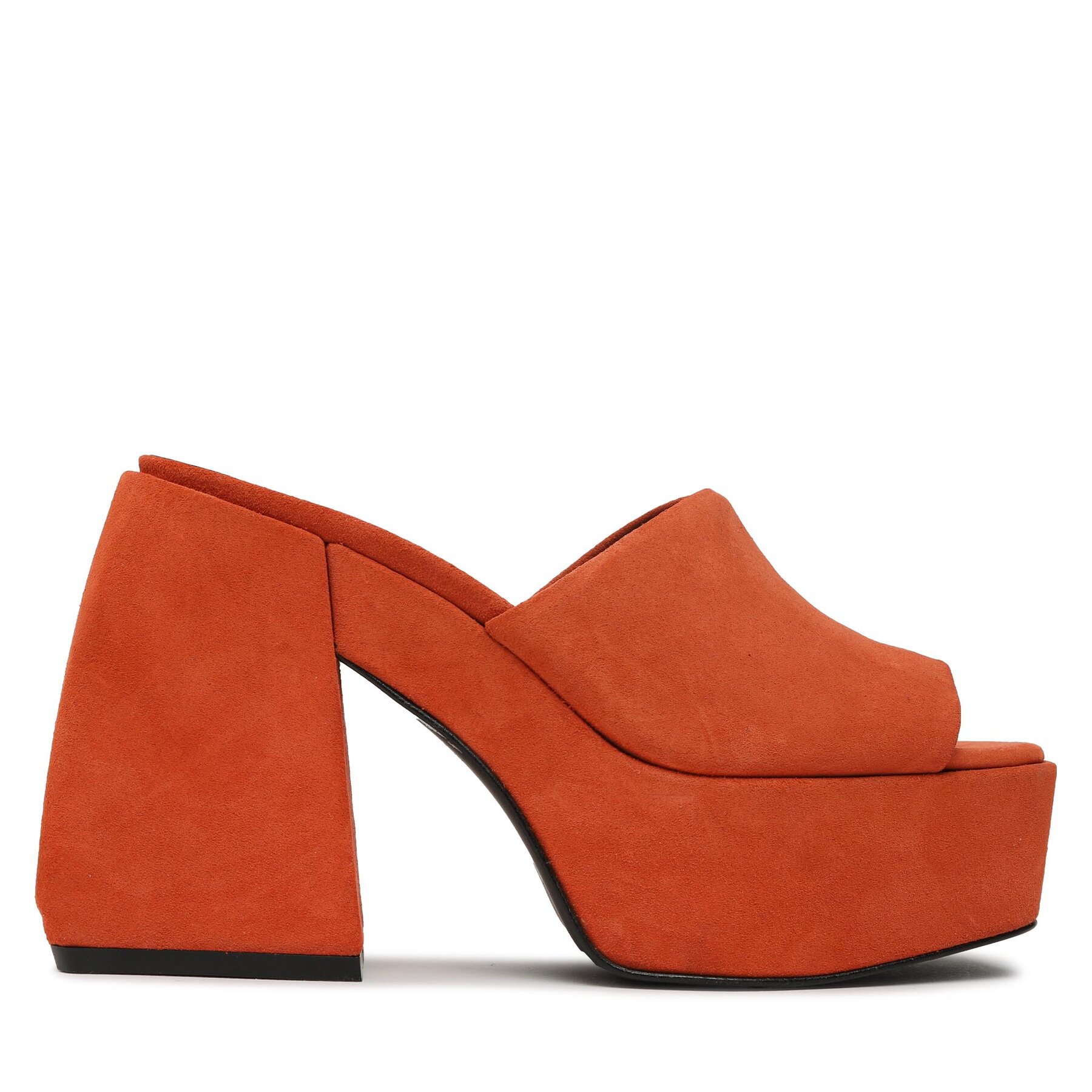 Pantoletten Pinko Margaux Wedge PE 23 BLKS1 100653 A0N8 Orange von pinko