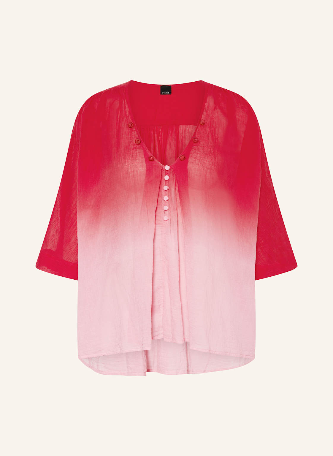 Pinko Blusenshirt Kiss Me Mit Schmuckperlen pink Pinko Blusenshirt Kiss Me Mit Schmuckperlen pink von pinko