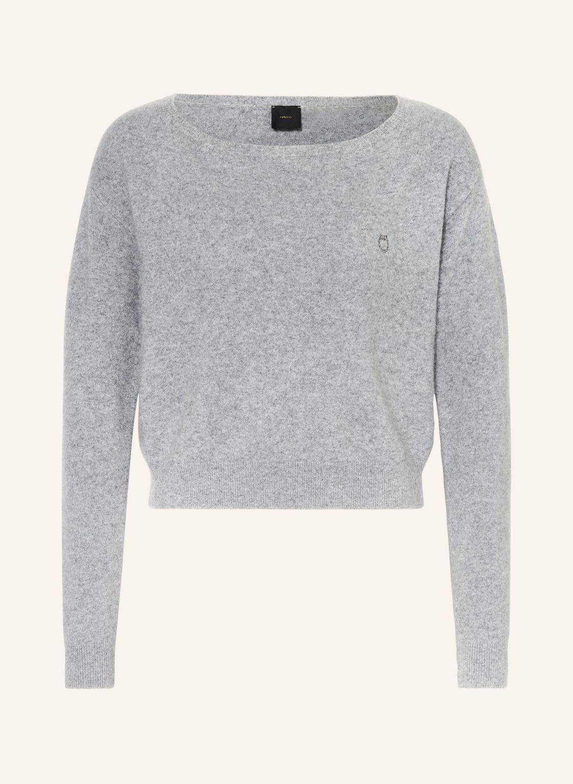 Pinko Cashmere-Pullover Verdolino grau von pinko