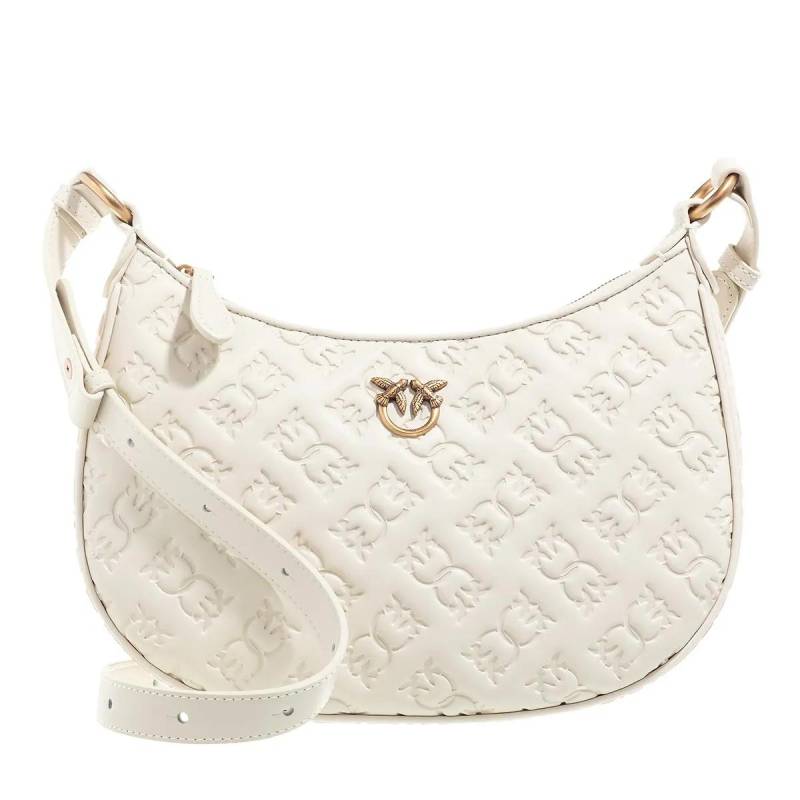 Pinko Handtasche - Half Moon Mini Fl - Gr. unisize - in Weiß - für Damen von pinko