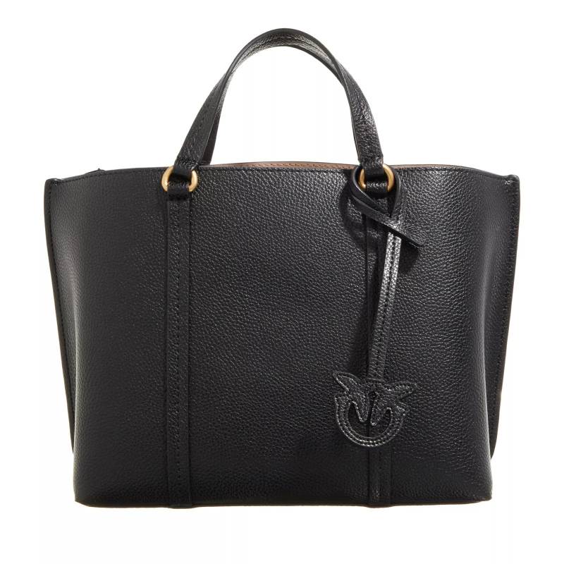 Pinko Schultertasche - Carrie Shopper Classic - Gr. unisize - in Schwarz - für Damen von pinko