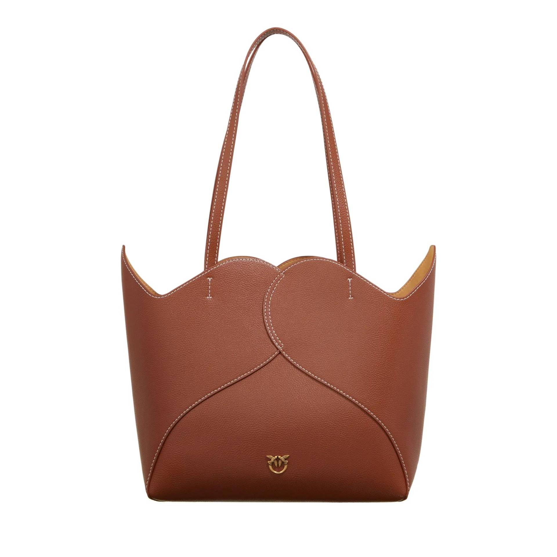 Pinko Henkeltasche - Heart Tote - Gr. unisize - in Braun - für Damen von pinko