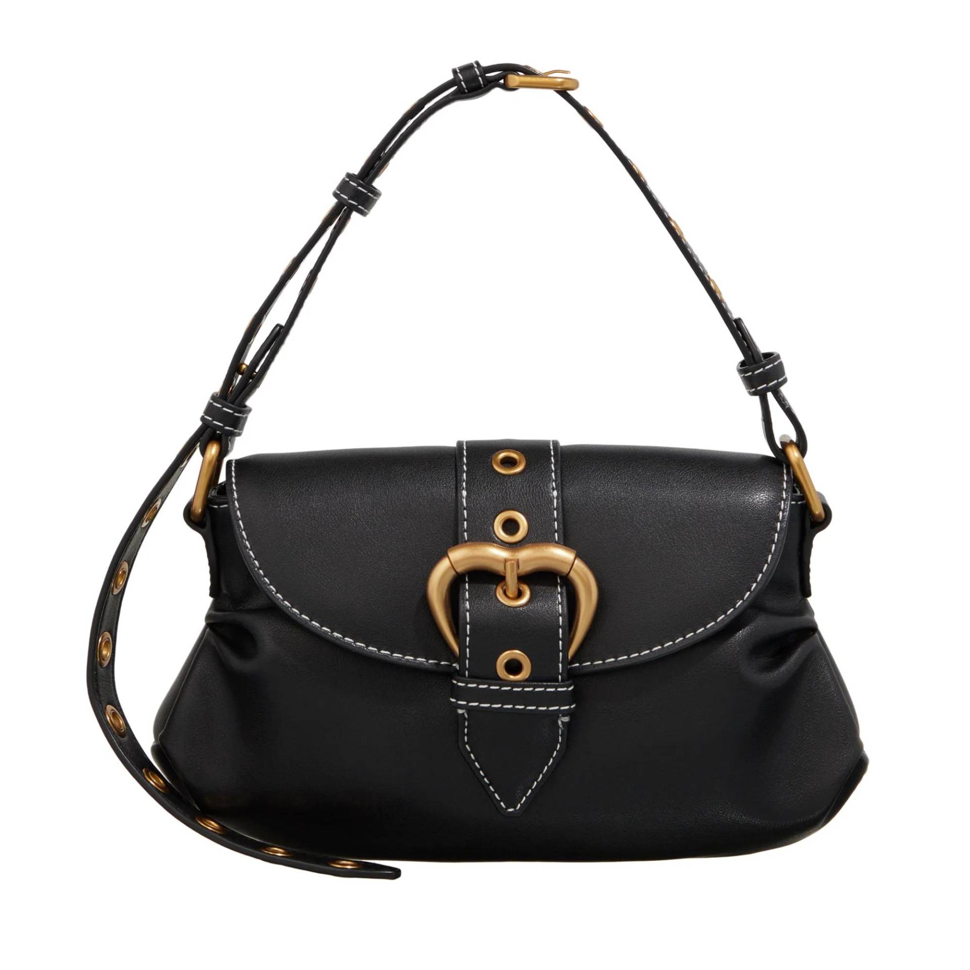 Pinko Henkeltasche - Jolene Shoulder Mini - Gr. unisize - in Schwarz - für Damen von pinko