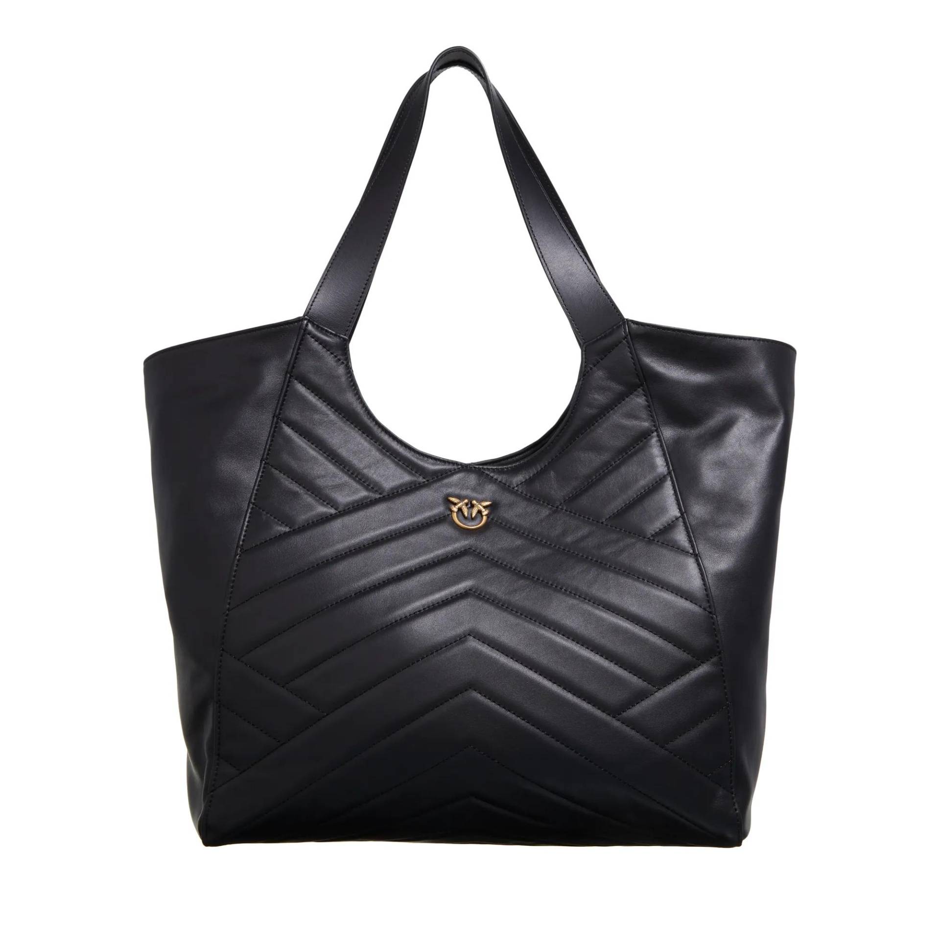 Pinko Henkeltasche - Tote Bag Puzzle - Gr. unisize - in Schwarz - für Damen von pinko