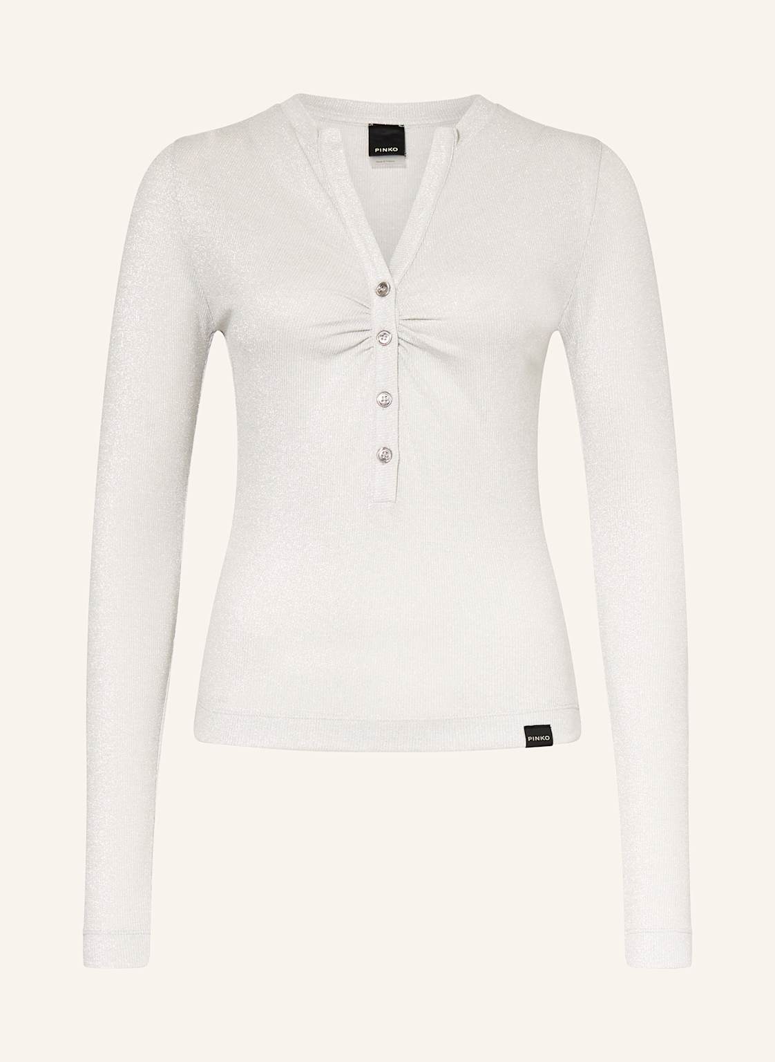 Pinko Longsleeve Mit Glitzergarn grau Pinko Longsleeve Mit Glitzergarn grau von pinko