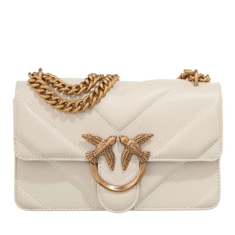 Pinko Schultertasche - Love Bag Borse - Gr. unisize - in Creme - für Damen von pinko