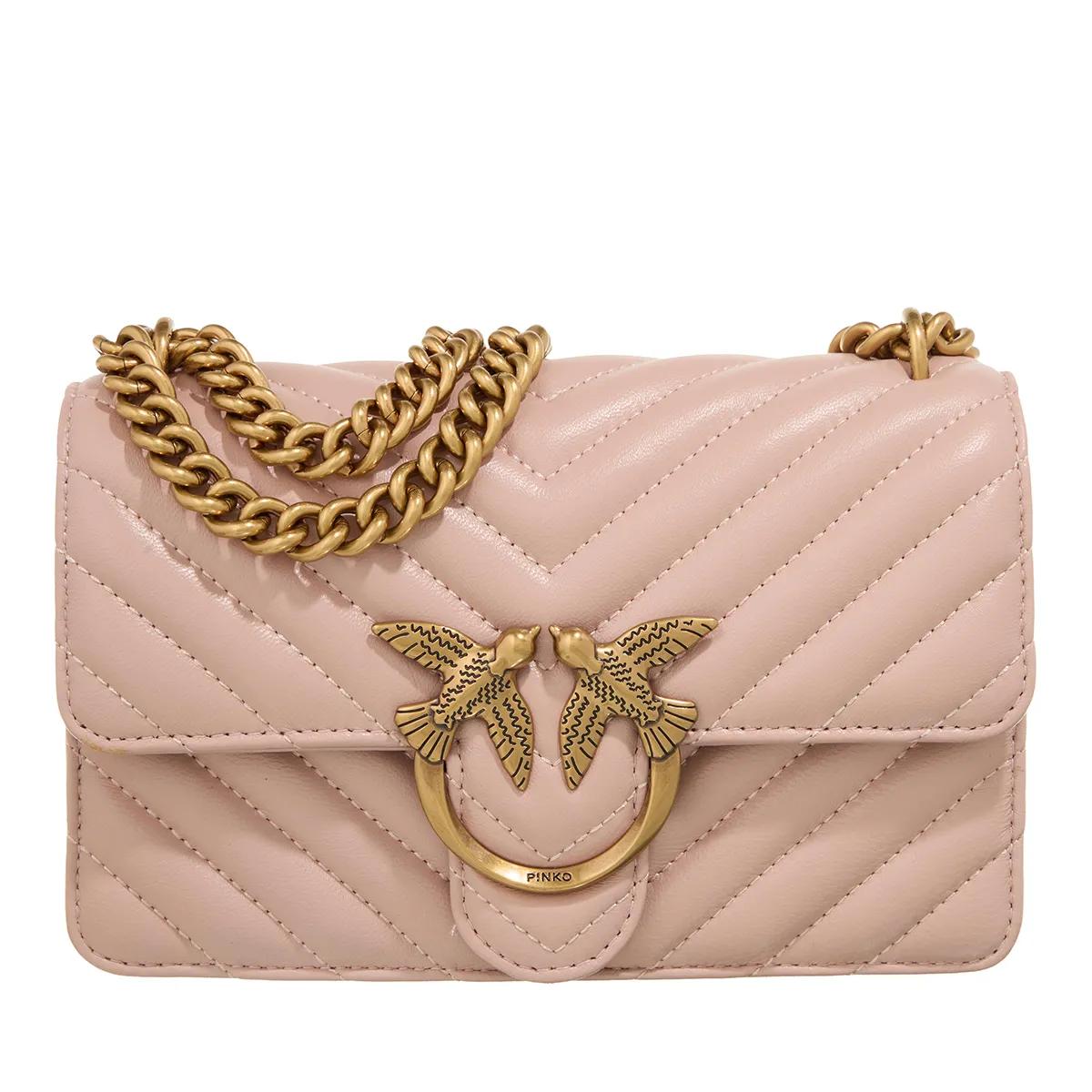 Pinko Schultertasche - Love Bag Borse - Gr. unisize - in Rosa - für Damen von pinko