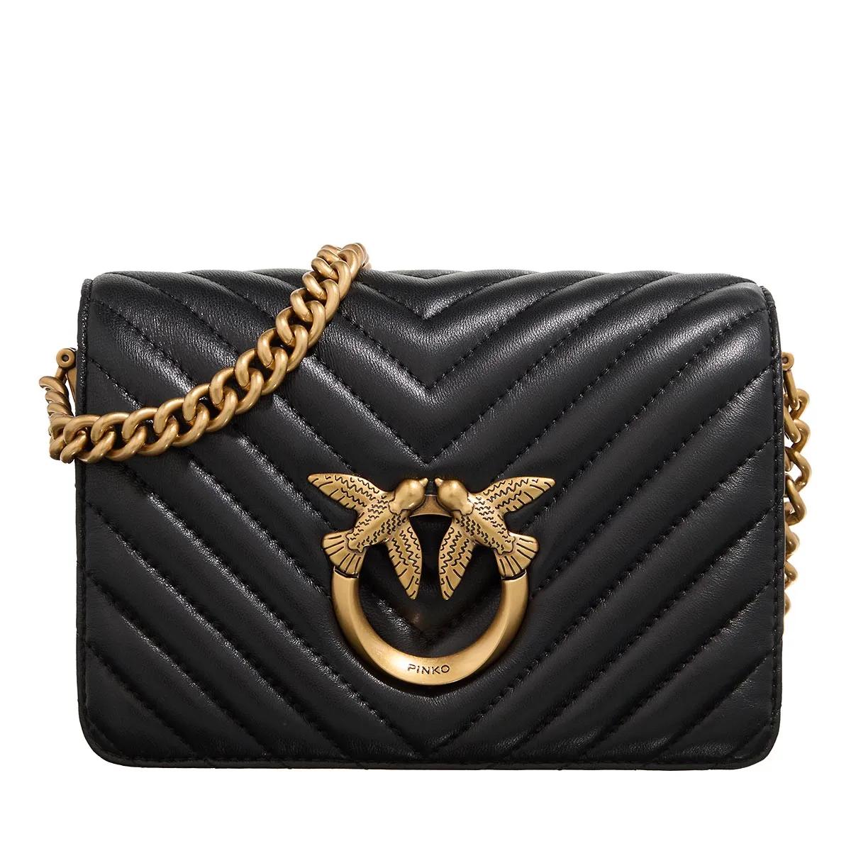 Pinko Schultertasche - Love Click Mini - Gr. unisize - in Schwarz - für Damen Pinko Schultertasche - Love Click Mini - Gr. unisize - in Schwarz - für Damen von pinko