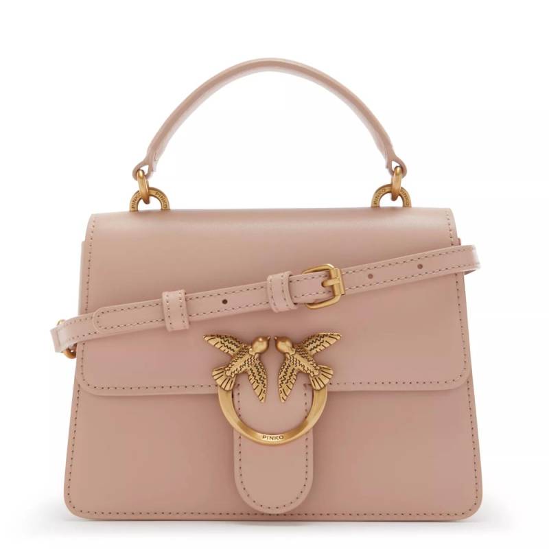 Pinko Schultertasche - Love One Top Handle Mini Light - Gr. unisize - in Rosa - für Damen von pinko