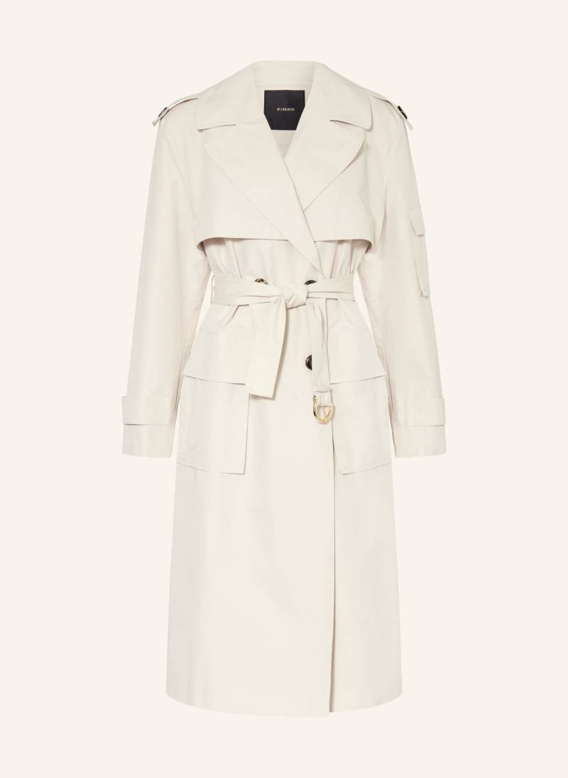 Pinko Trenchcoat Titano beige von pinko