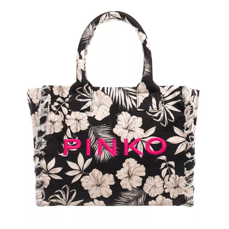 Pinko Schultertasche - Beach Shopping - Gr. unisize - in Creme - für Damen von pinko