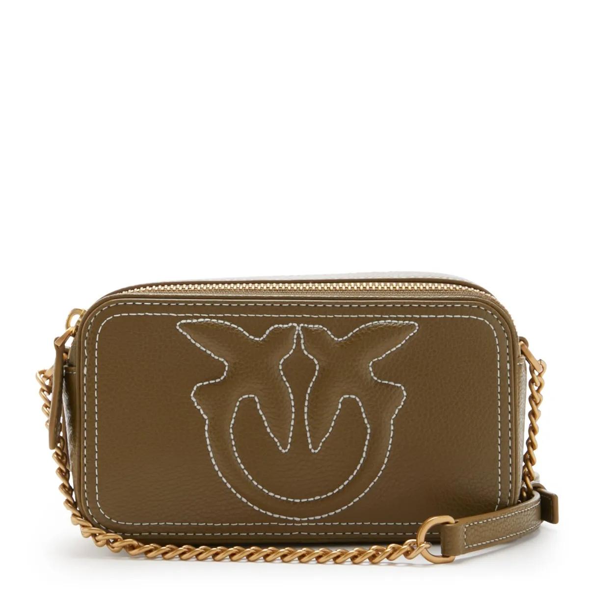 Pinko Schultertasche - Carrie Camera Case - Gr. unisize - in Grün - für Damen Pinko Schultertasche - Carrie Camera Case - Gr. unisize - in Grün - für Damen von pinko