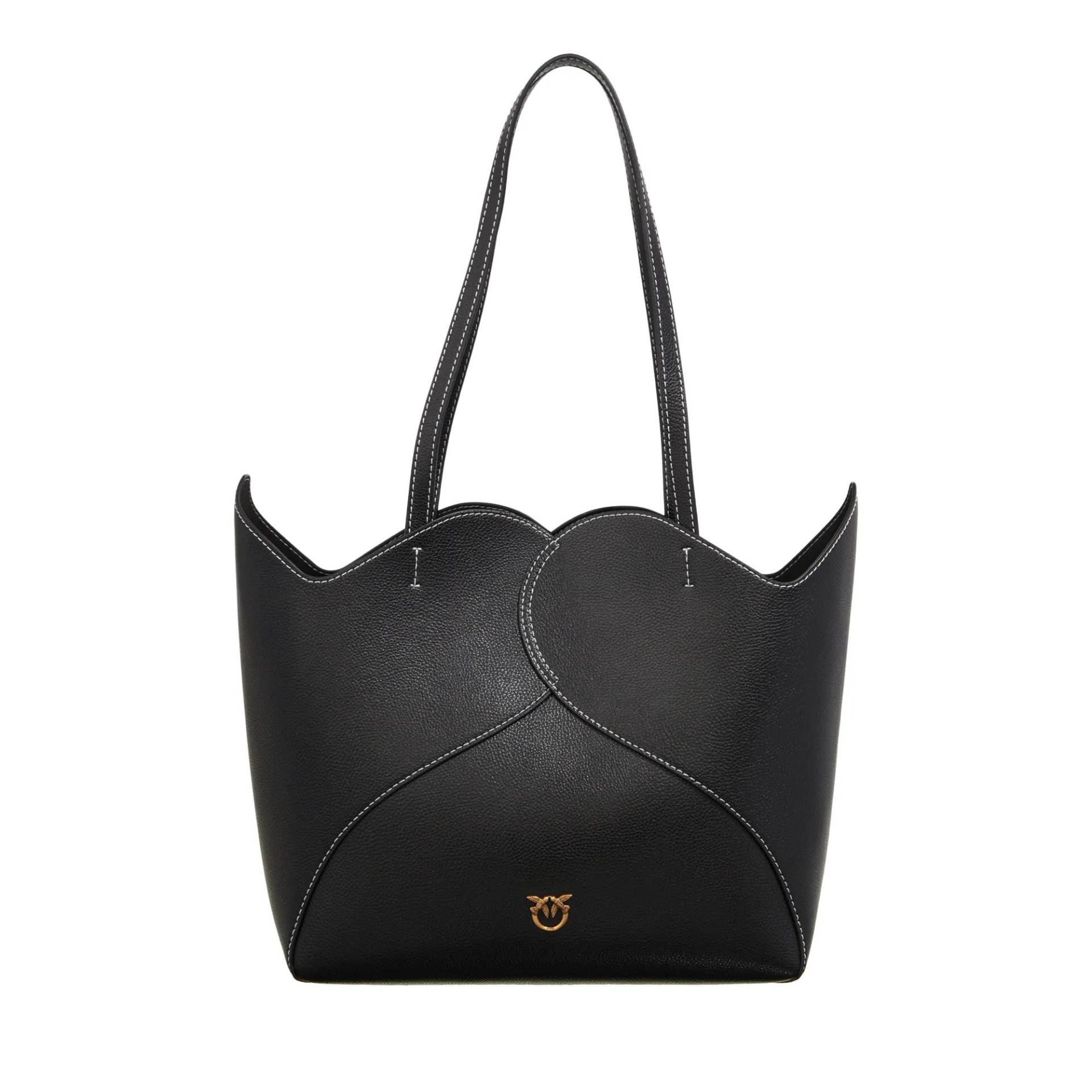 Pinko Umhängetasche - Heart Tote - Gr. unisize - in Schwarz - für Damen von pinko