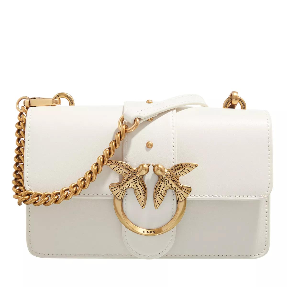 Pinko Schultertasche - Love One Mini Cl - Gr. unisize - in Creme - für Damen Pinko Schultertasche - Love One Mini Cl - Gr. unisize - in Creme - für Damen von pinko