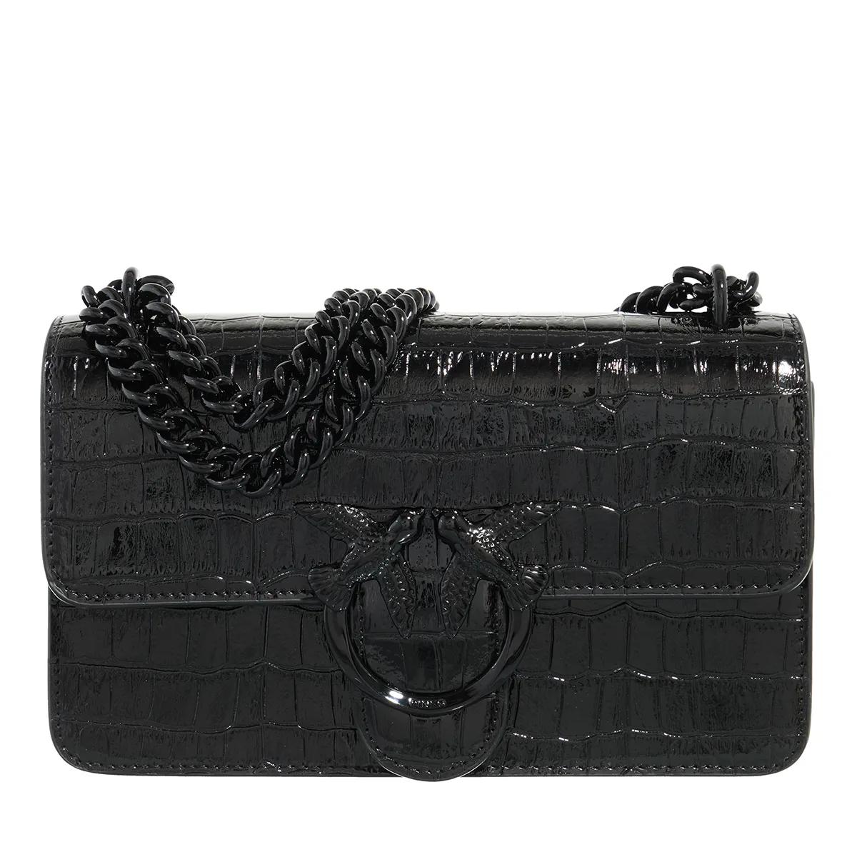 Pinko Schultertasche - Love One Mini Dc - Gr. unisize - in Schwarz - für Damen Pinko Schultertasche - Love One Mini Dc - Gr. unisize - in Schwarz - für Damen von pinko