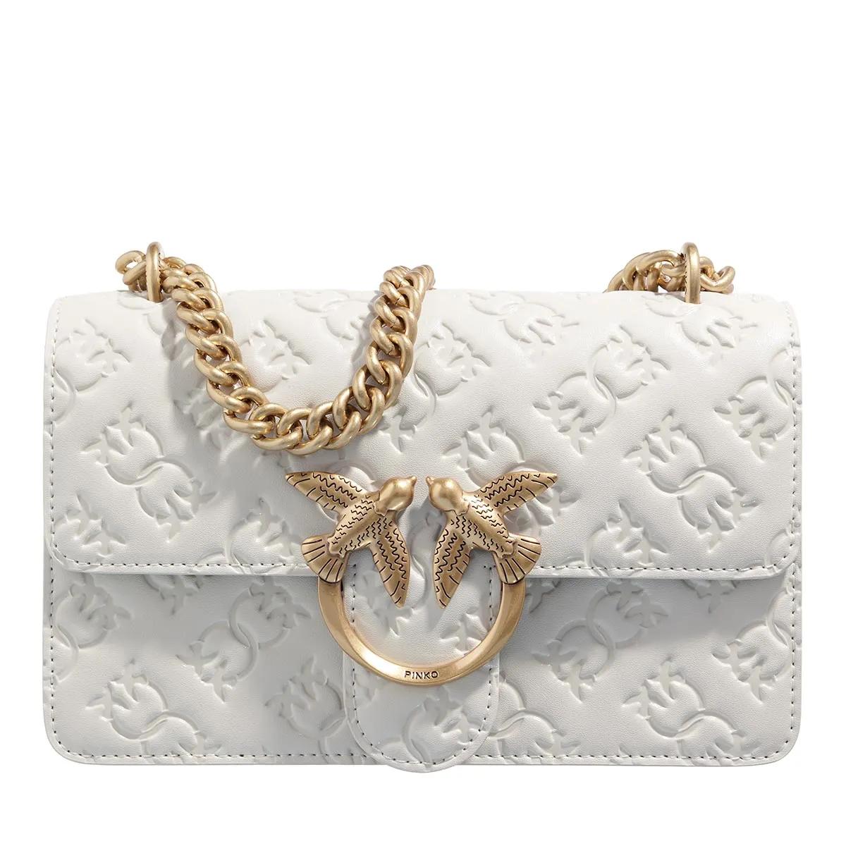 Pinko Schultertasche - Love One Mini Dc - Gr. unisize - in Weiß - für Damen Pinko Schultertasche - Love One Mini Dc - Gr. unisize - in Weiß - für Damen von pinko