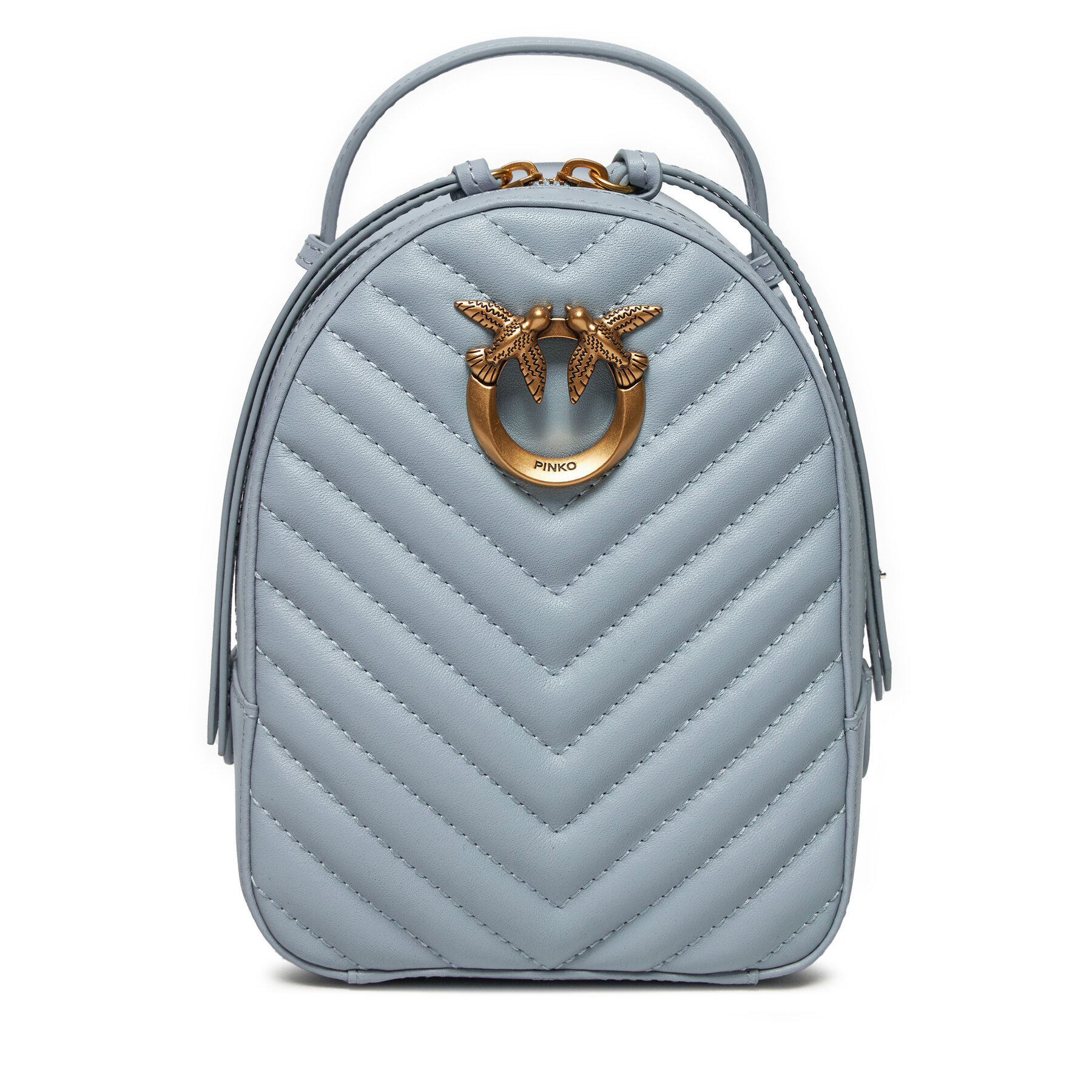 Rucksack Pinko Love Click Mini Backpack . AI 24-25 PLTT 103614 A1J2 Blau von pinko