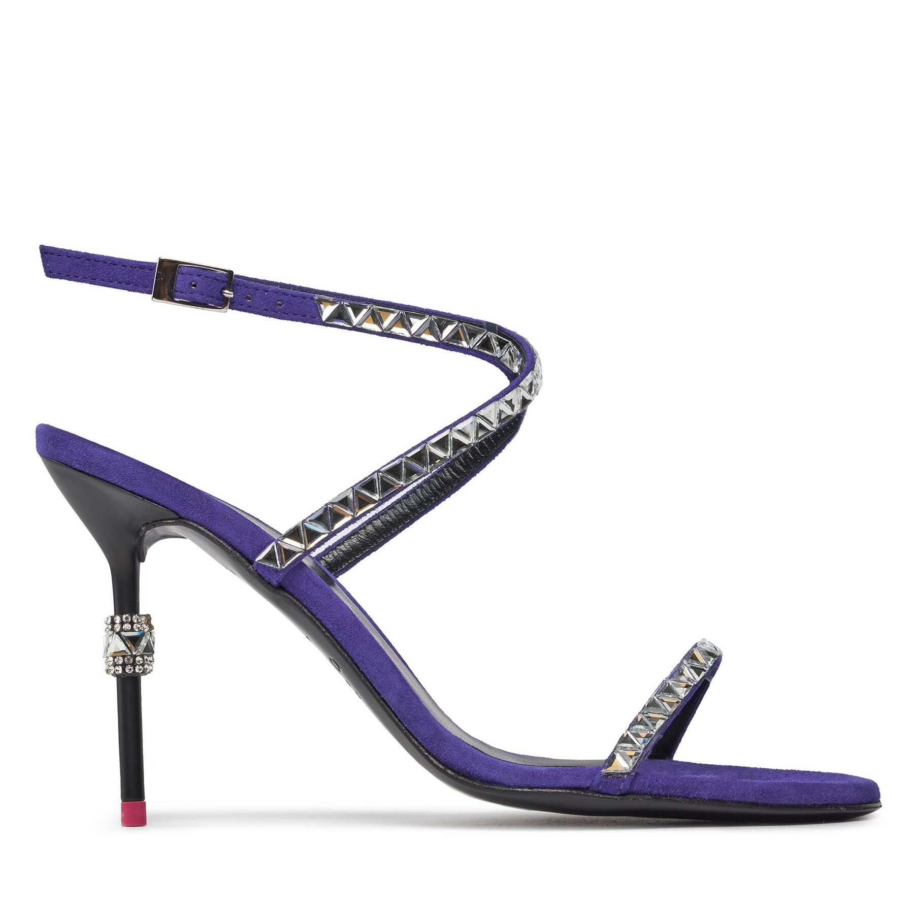 Sandalen Pinko Verdi AI 23-24 BLKS1 102037 A0N8 Violett von pinko