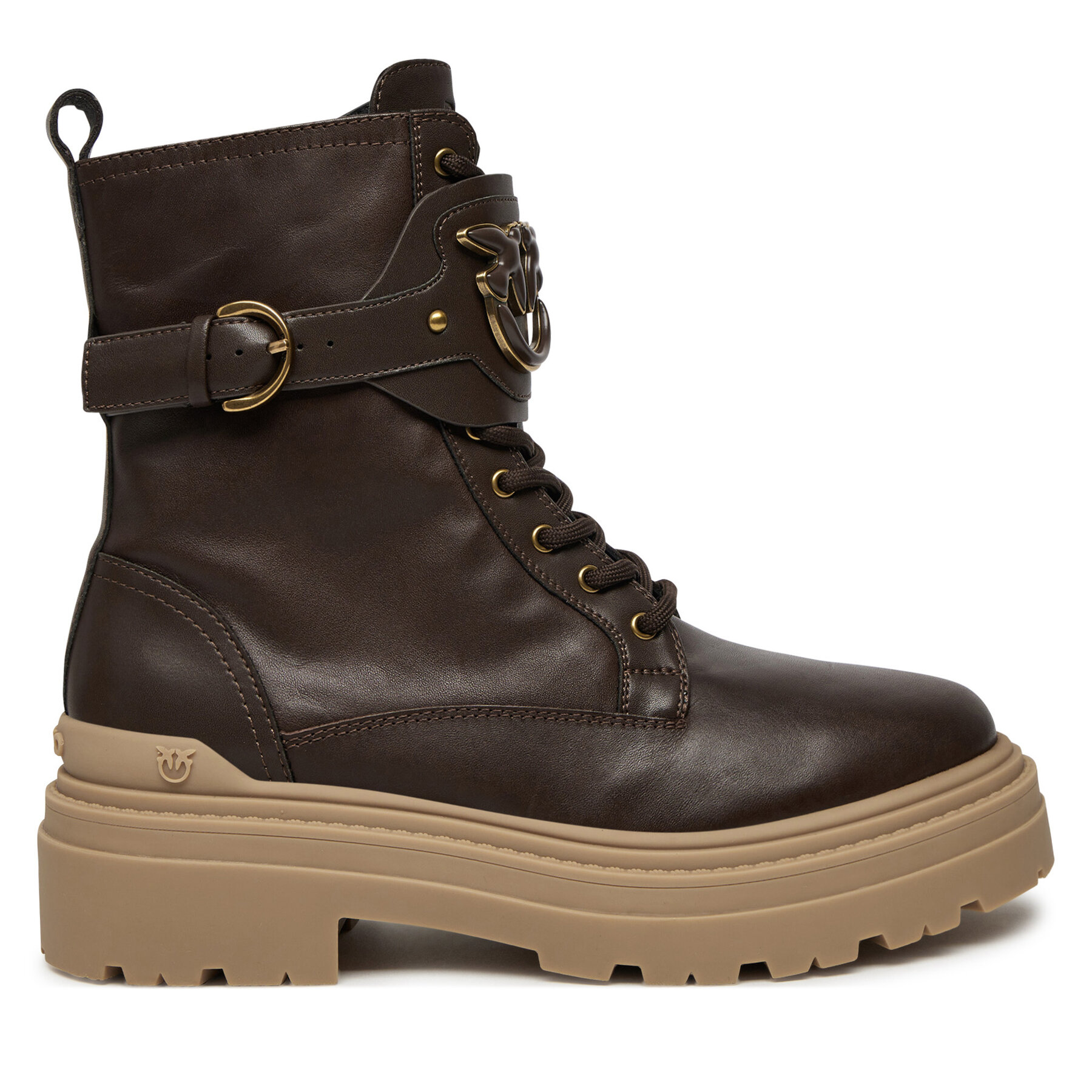 Schnürstiefeletten PINKO MIA 07 SD0147 P001 L56 Braun Schnürstiefeletten PINKO MIA 07 SD0147 P001 L56 Braun von pinko