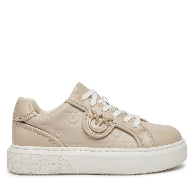 Sneakers PINKO Yoko 06 SS0041 P048 Beige von pinko