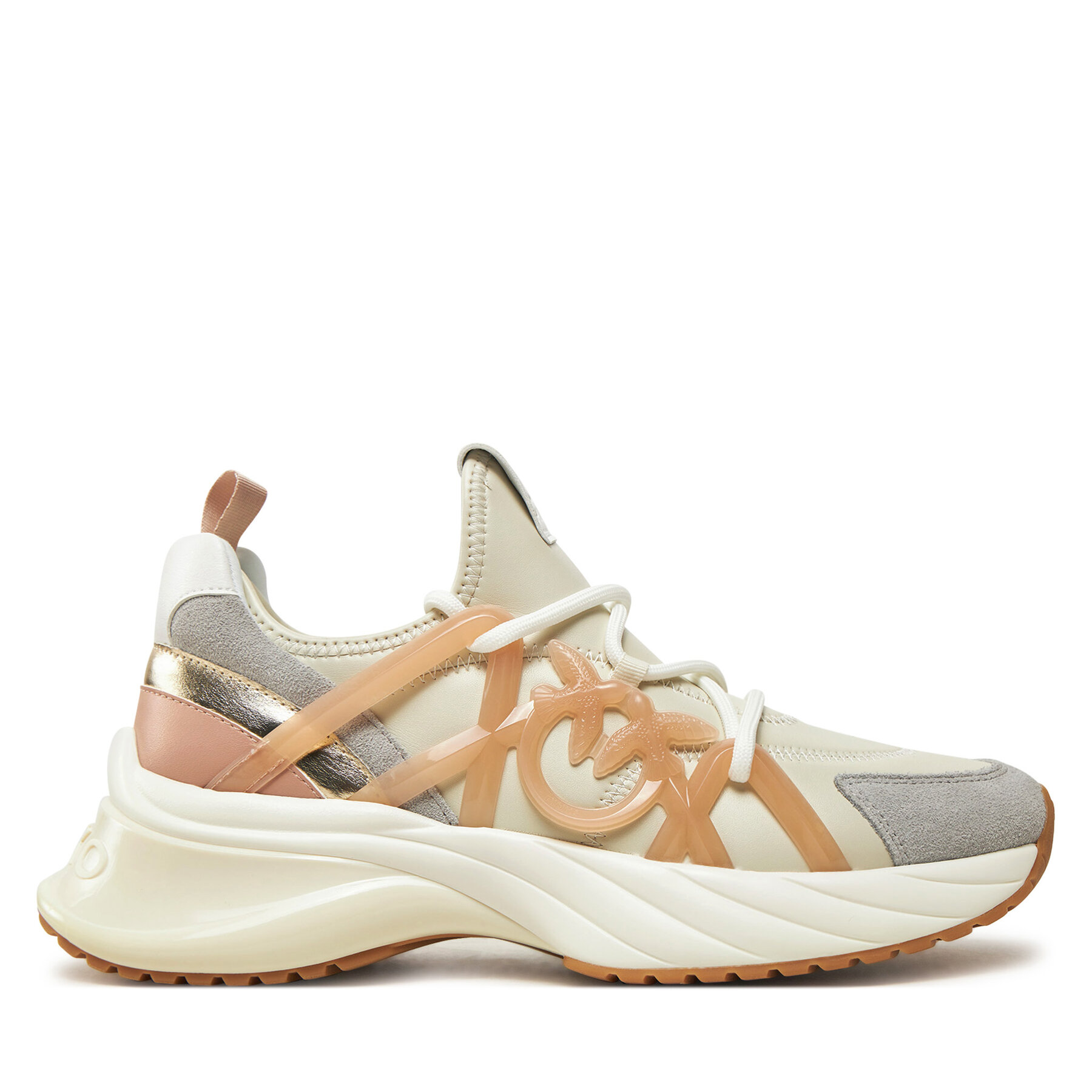 Sneakers Pinko Ariel 01 SS0023E013 Écru von pinko