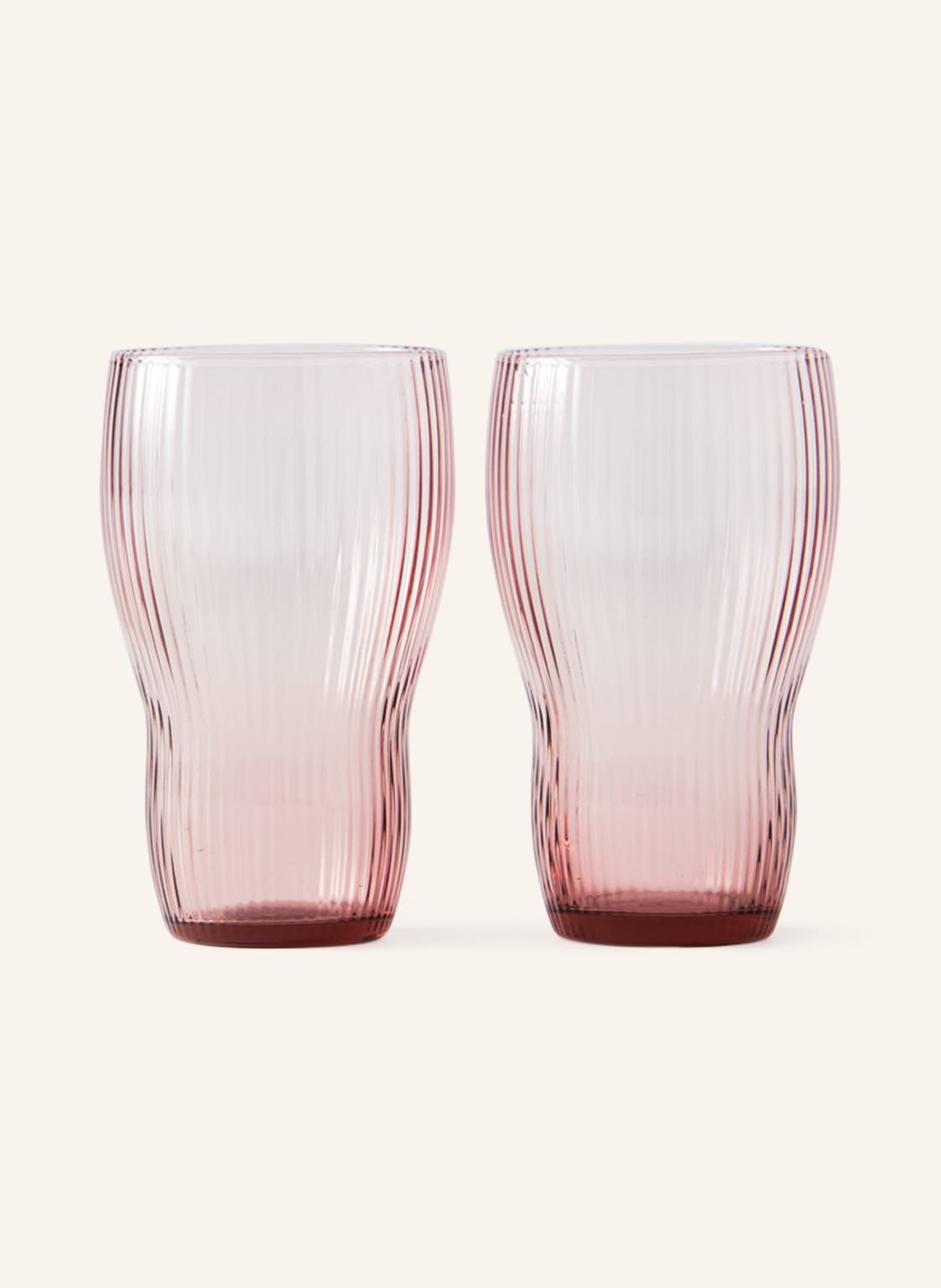 Polspotten 2er-Set Cocktailgläser Pum lila Polspotten 2er-Set Cocktailgläser Pum lila von POLSPOTTEN
