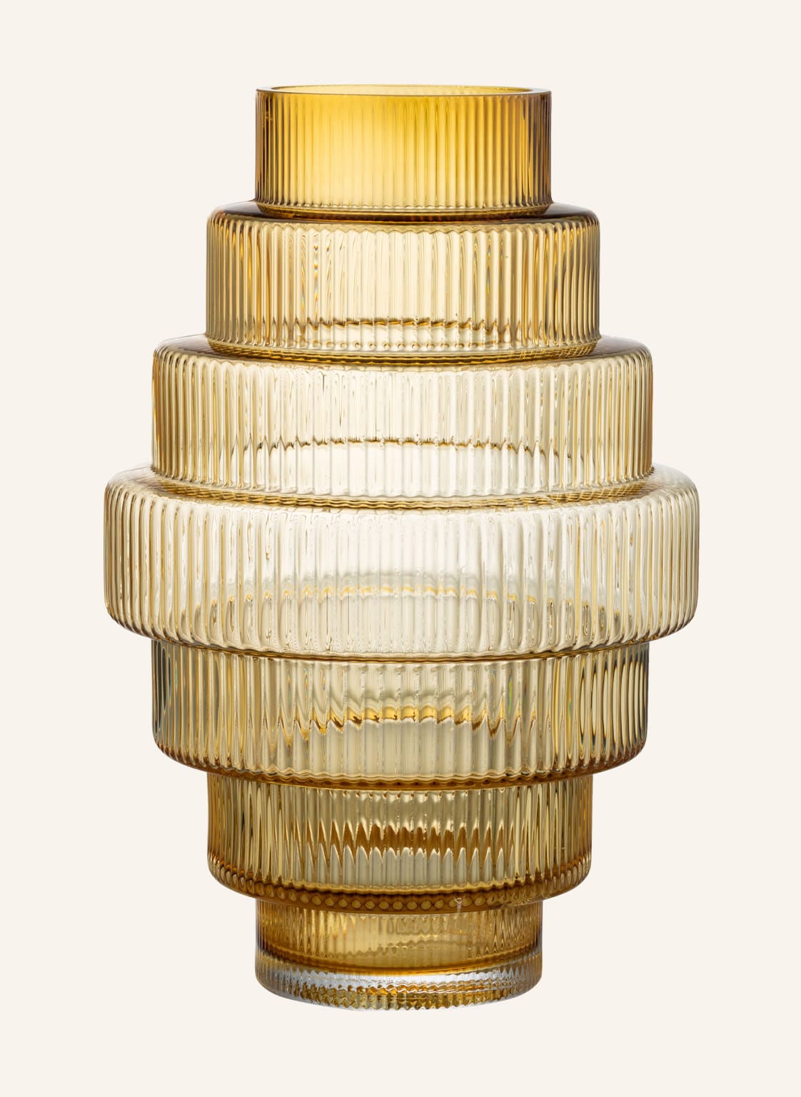 Polspotten Vase Steps gelb Polspotten Vase Steps gelb von POLSPOTTEN