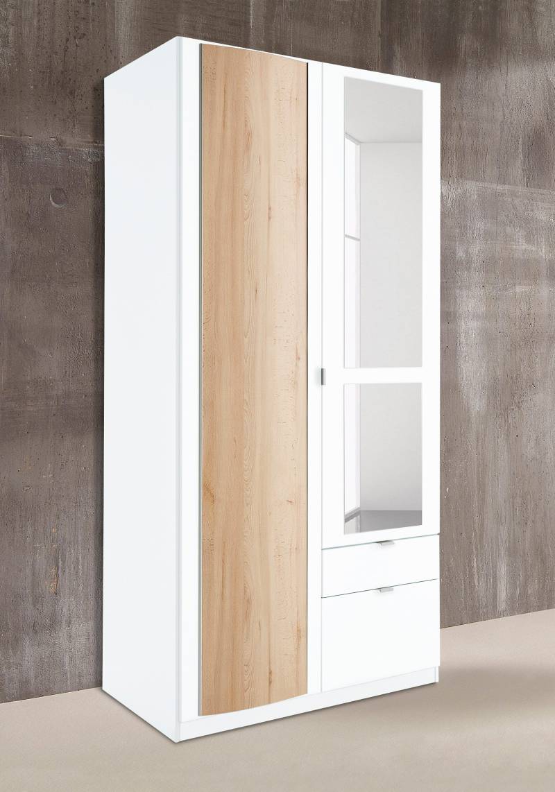 priess Kleiderschrank, mit gerundeten Elementen auf den Aussentüren priess Kleiderschrank, mit gerundeten Elementen auf den Aussentüren von priess