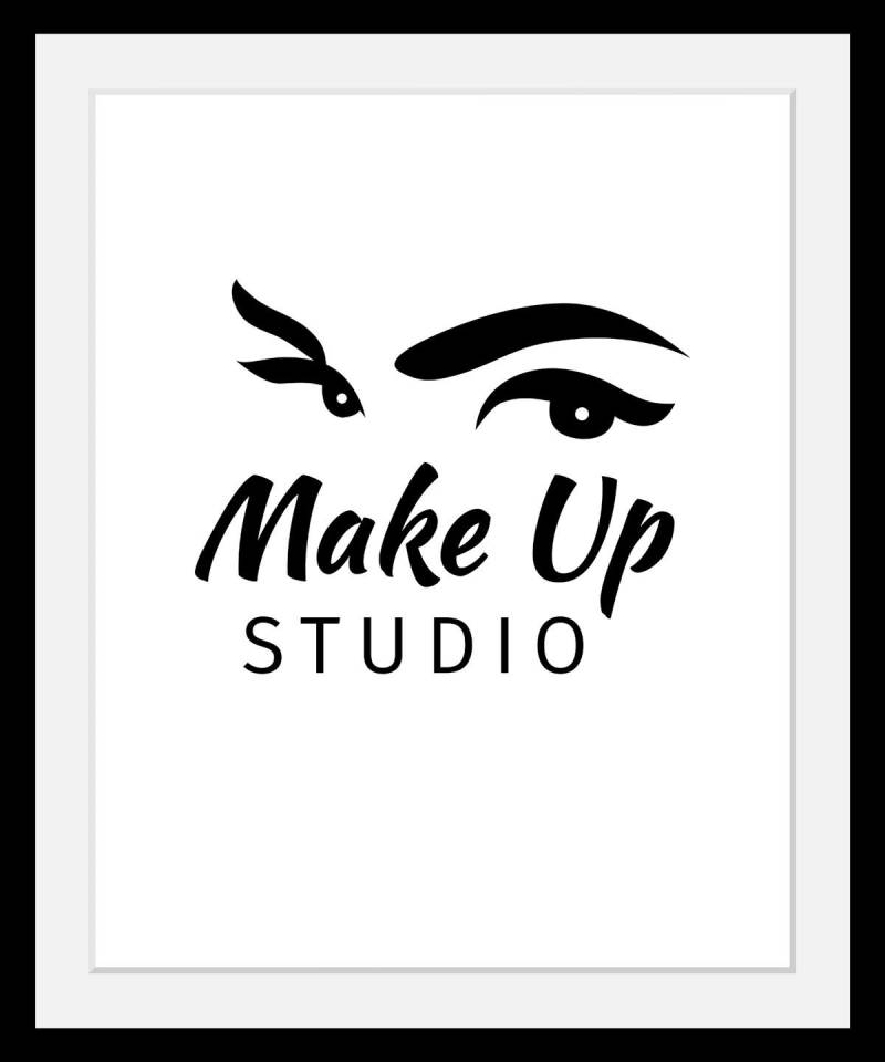 queence Bild »Make up Studio«, in 3 Grössen, gerahmt von queence