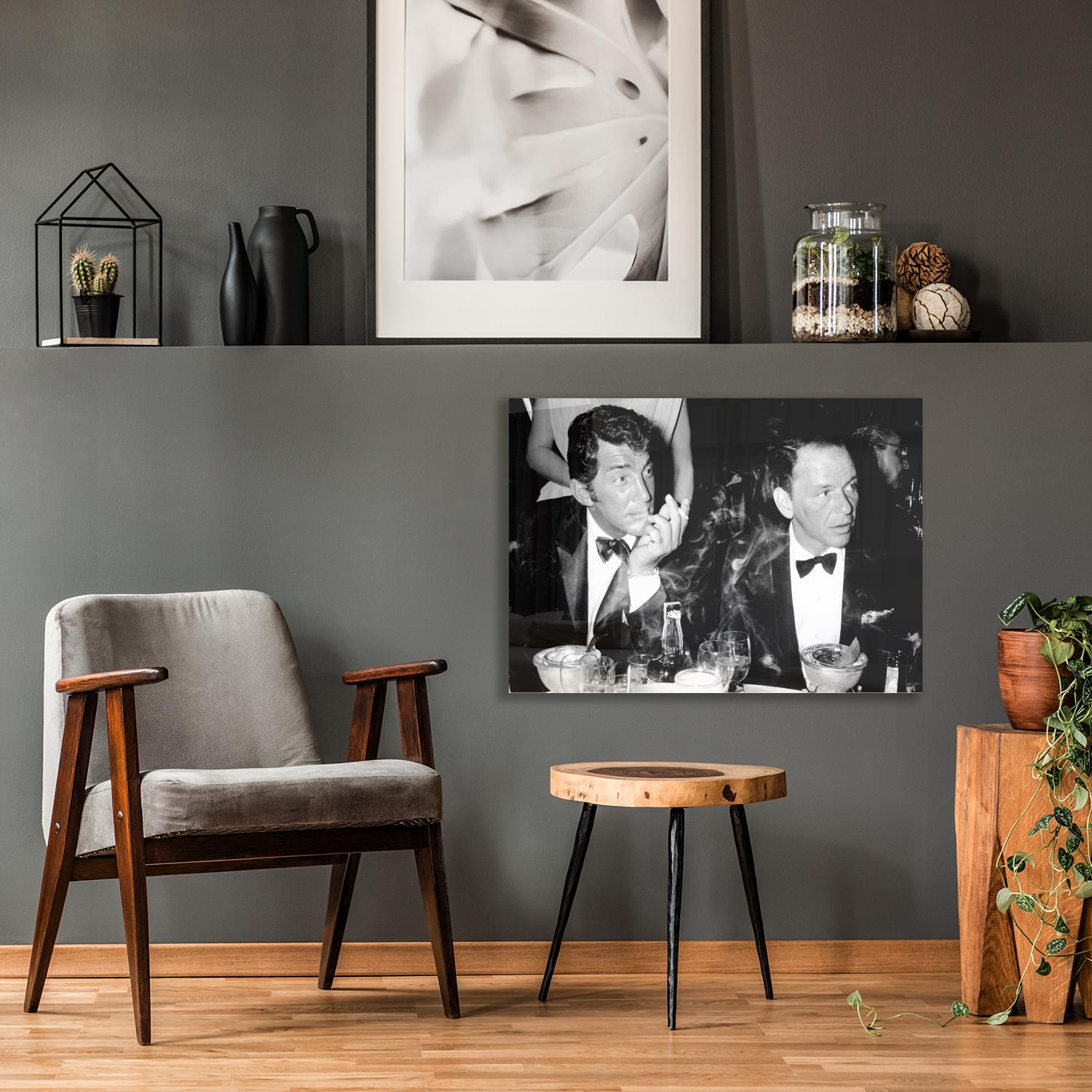 queence Acrylglasbild »Dean & Frank«, Schwarz-Weiss-Mann-Stars-Foto-Film-Filmfiguren-Filmszene-Zigarren, Fine Art-Print in Galeriequalität queence Acrylglasbild »Dean & Frank«, Schwarz-Weiss-Mann-Stars-Foto-Film-Filmfiguren-Filmszene-Zigarren, Fine Art-Print in Galeriequalität von queence