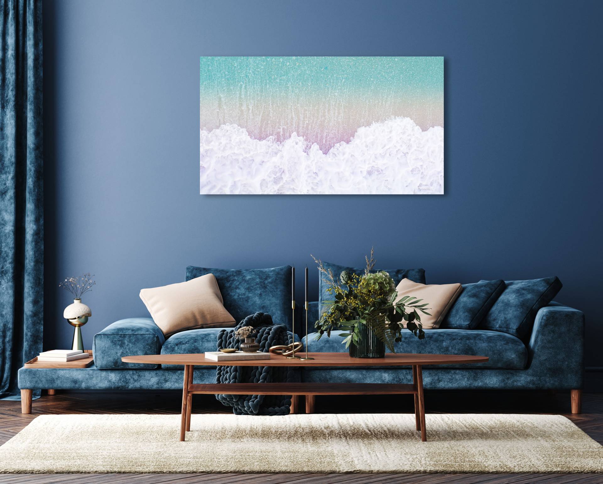 queence Acrylglasbild »Ewok«, Strand-Meer-Meer Bilder-Foto-Spa-Spa Bilder, (1 St.), Fine Art-Print in Galeriequalität von queence