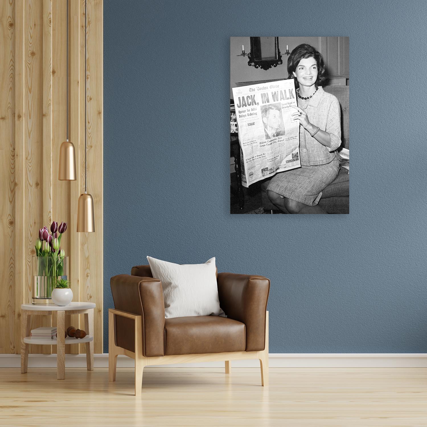 queence Acrylglasbild »Jackie O.«, Schwarz-Weiss-Frau-Stars-Portrait-Foto-Film-Filmfiguren-Filmszene, Fine Art-Print in Galeriequalität queence Acrylglasbild »Jackie O.«, Schwarz-Weiss-Frau-Stars-Portrait-Foto-Film-Filmfiguren-Filmszene, Fine Art-Print in Galeriequalität von queence