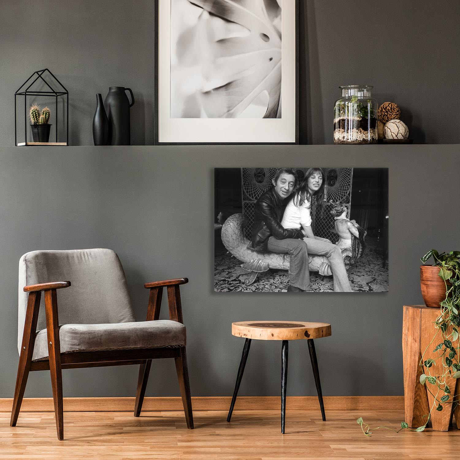 queence Acrylglasbild »Jane Birkin«, Schwarz-Weiss-Frau-Mann-Stars-Portrait-Foto-Film-Filmfiguren-Filmszene, Fine Art-Print in Galeriequalität queence Acrylglasbild »Jane Birkin«, Schwarz-Weiss-Frau-Mann-Stars-Portrait-Foto-Film-Filmfiguren-Filmszene, Fine Art-Print in Galeriequalität von queence