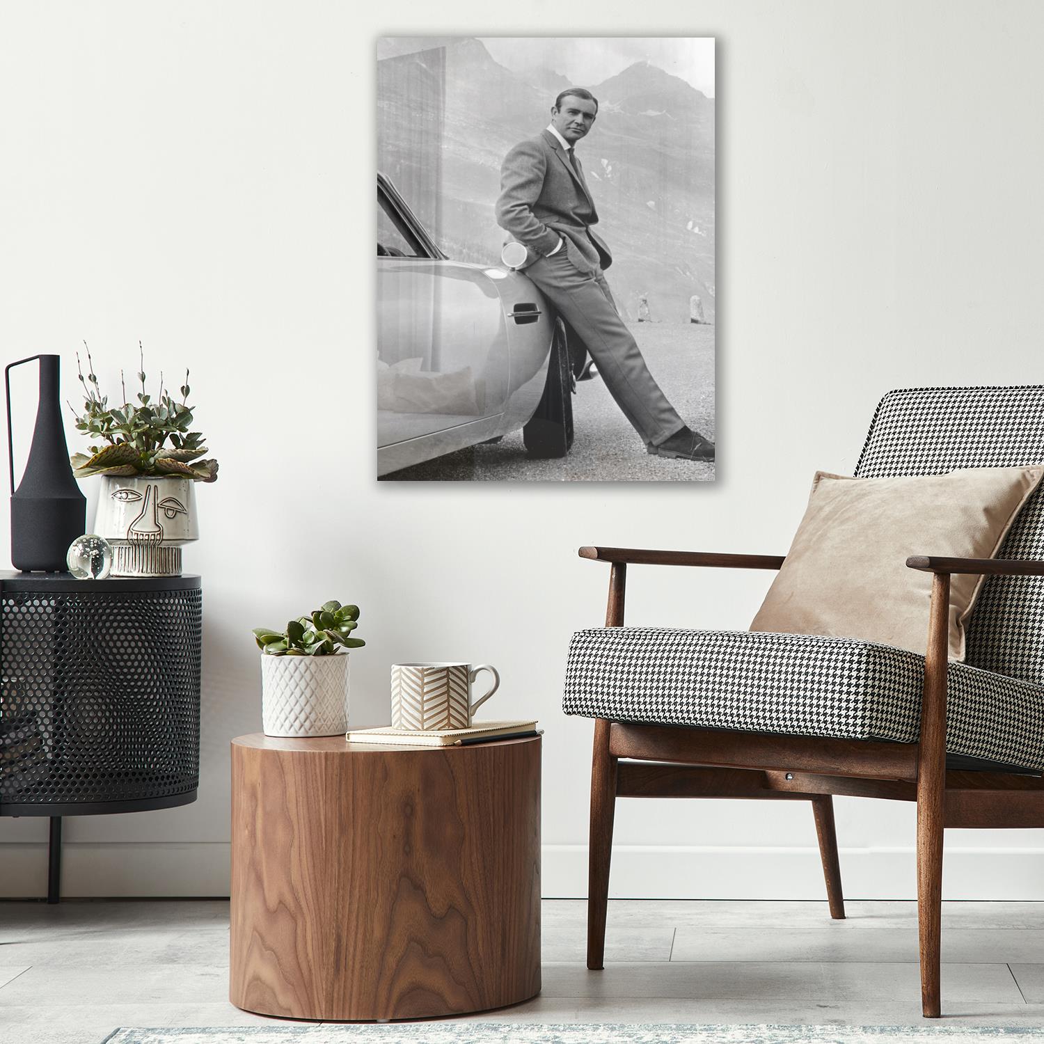 queence Acrylglasbild »Sean Connery«, Schwarz-Weiss-Mann-Stars-Auto-Foto-Film-Filmfiguren-Filmszene, Fine Art-Print in Galeriequalität queence Acrylglasbild »Sean Connery«, Schwarz-Weiss-Mann-Stars-Auto-Foto-Film-Filmfiguren-Filmszene, Fine Art-Print in Galeriequalität von queence
