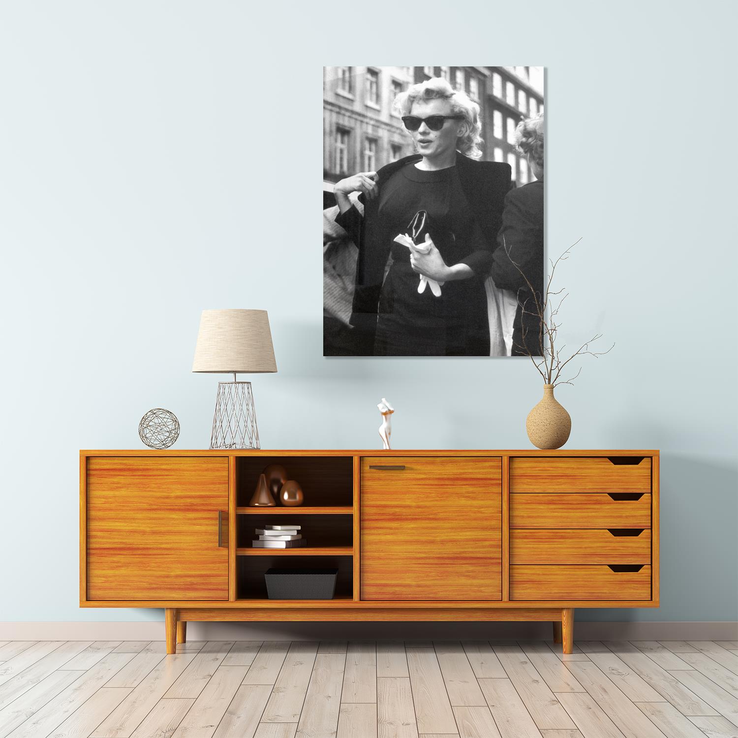 queence Acrylglasbild »Marilyn Monroe mit Sonnenbrille«, Schwarz-Weiss-Frau-Stars-Portrait-Foto-Film-Filmfiguren-Filmszene, Fine Art-Print in Galeriequalität queence Acrylglasbild »Marilyn Monroe mit Sonnenbrille«, Schwarz-Weiss-Frau-Stars-Portrait-Foto-Film-Filmfiguren-Filmszene, Fine Art-Print in Galeriequalität von queence